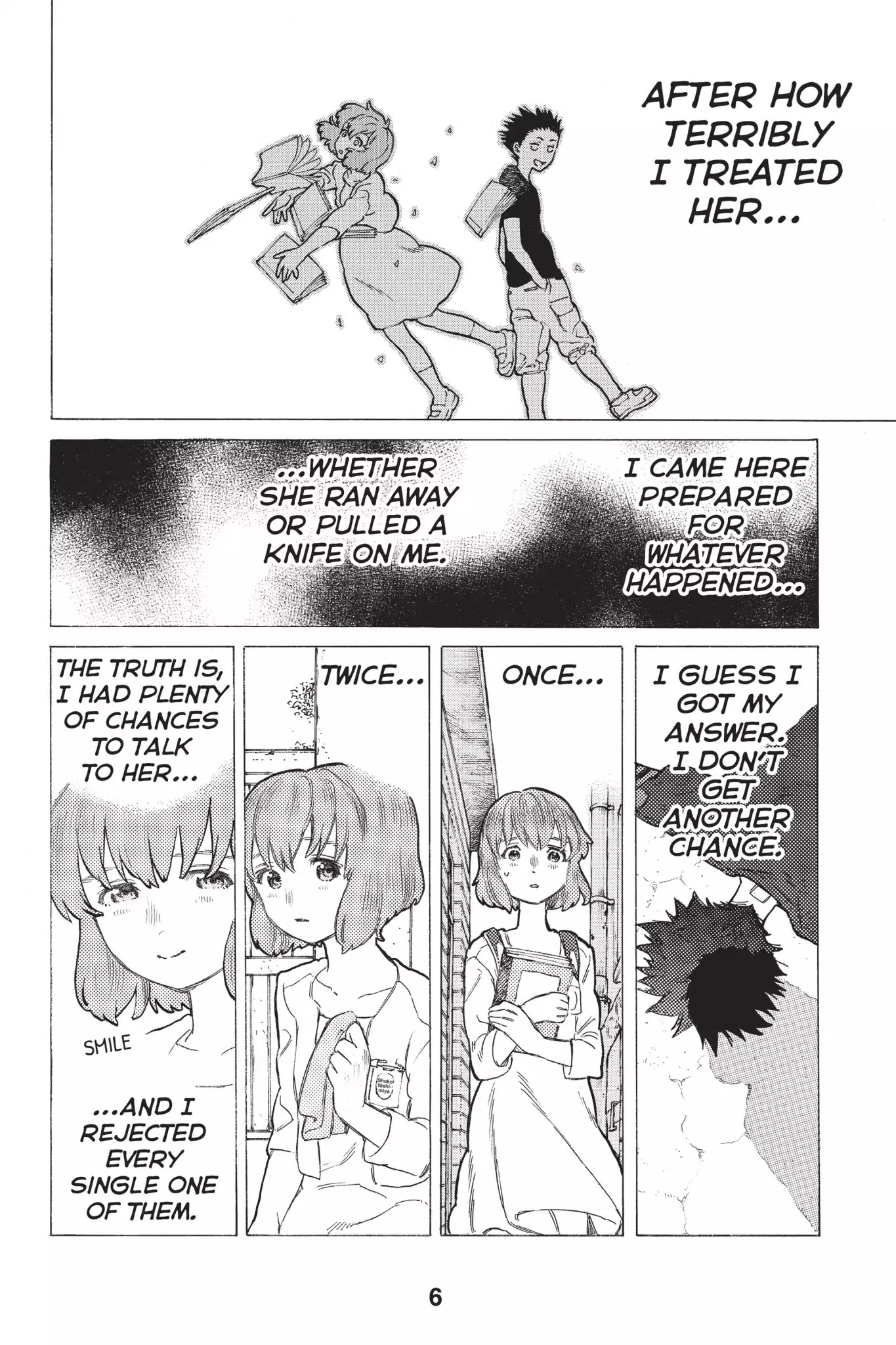 Koe no Katachi Chapter 6 page 7 - Chapter 6: Why?