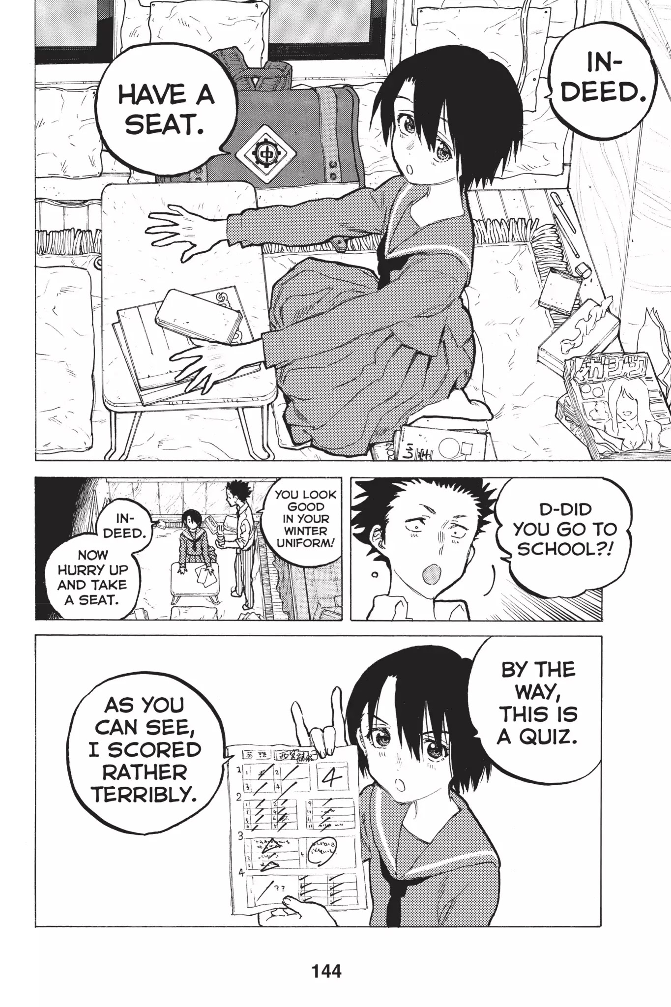 Koe no Katachi Chapter 60 page 12 - Chapter 60: Nobodies