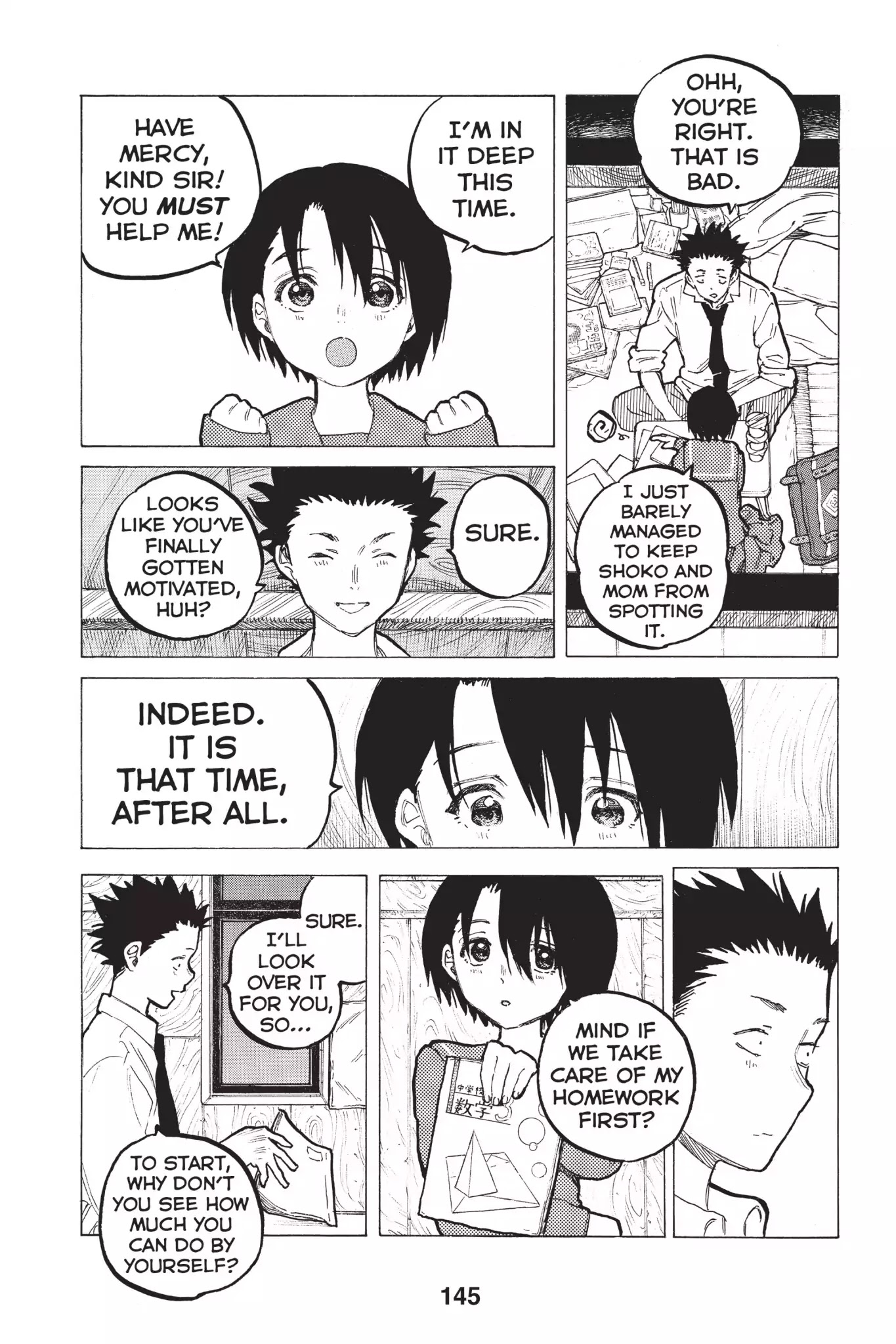 Koe no Katachi Chapter 60 page 13 - Chapter 60: Nobodies