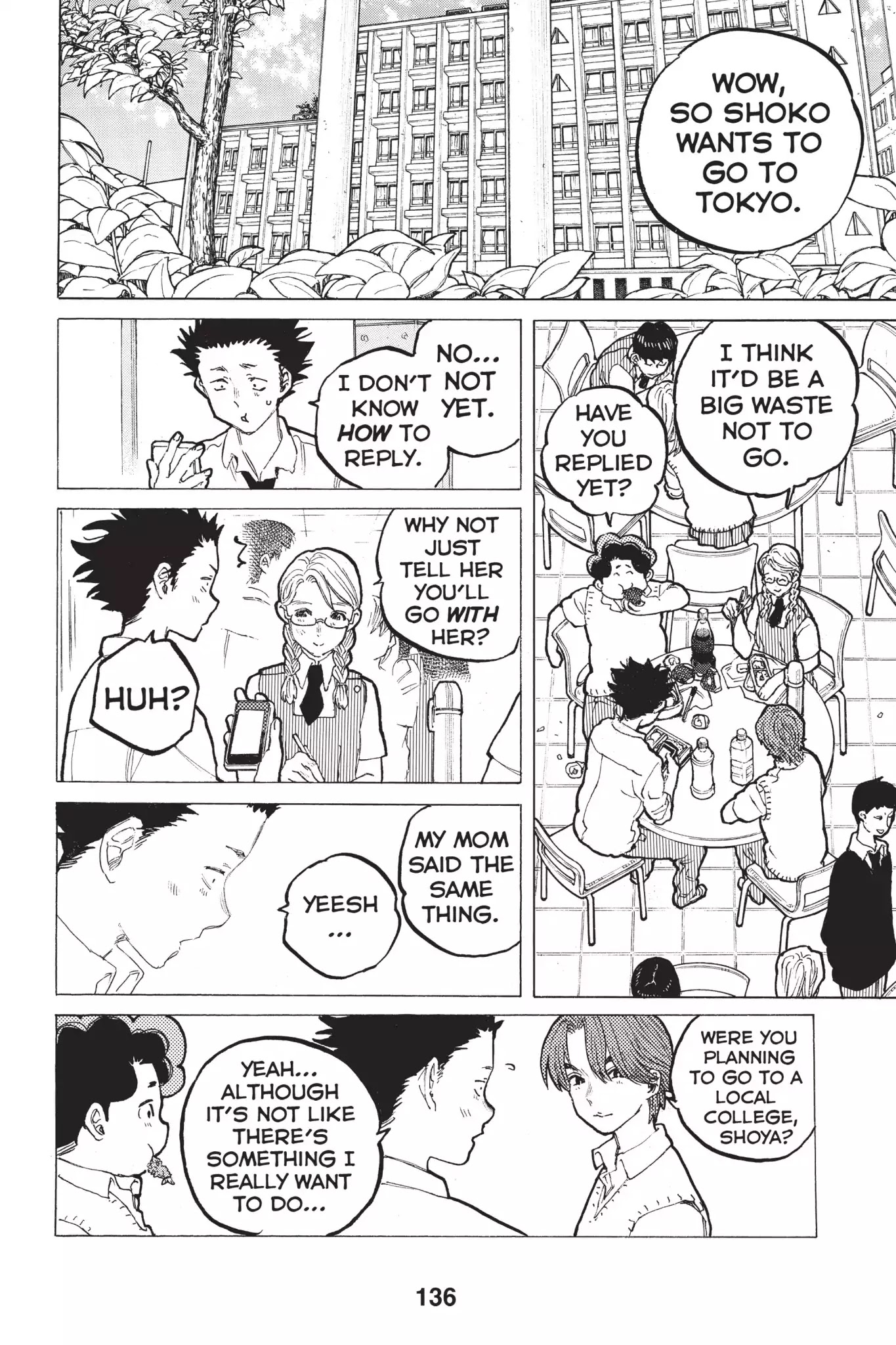 Koe no Katachi Chapter 60 page 4 - Chapter 60: Nobodies