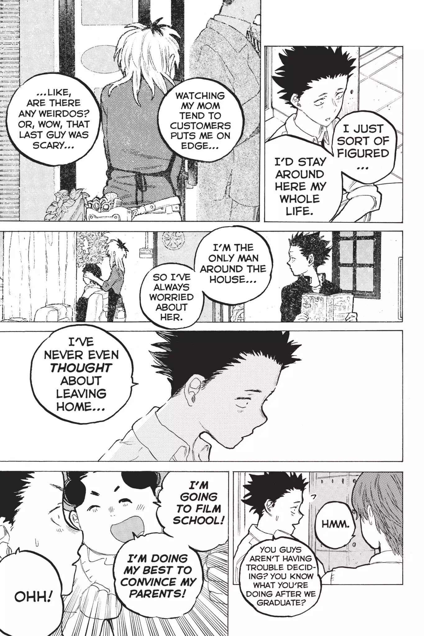 Koe no Katachi Chapter 60 page 5 - Chapter 60: Nobodies