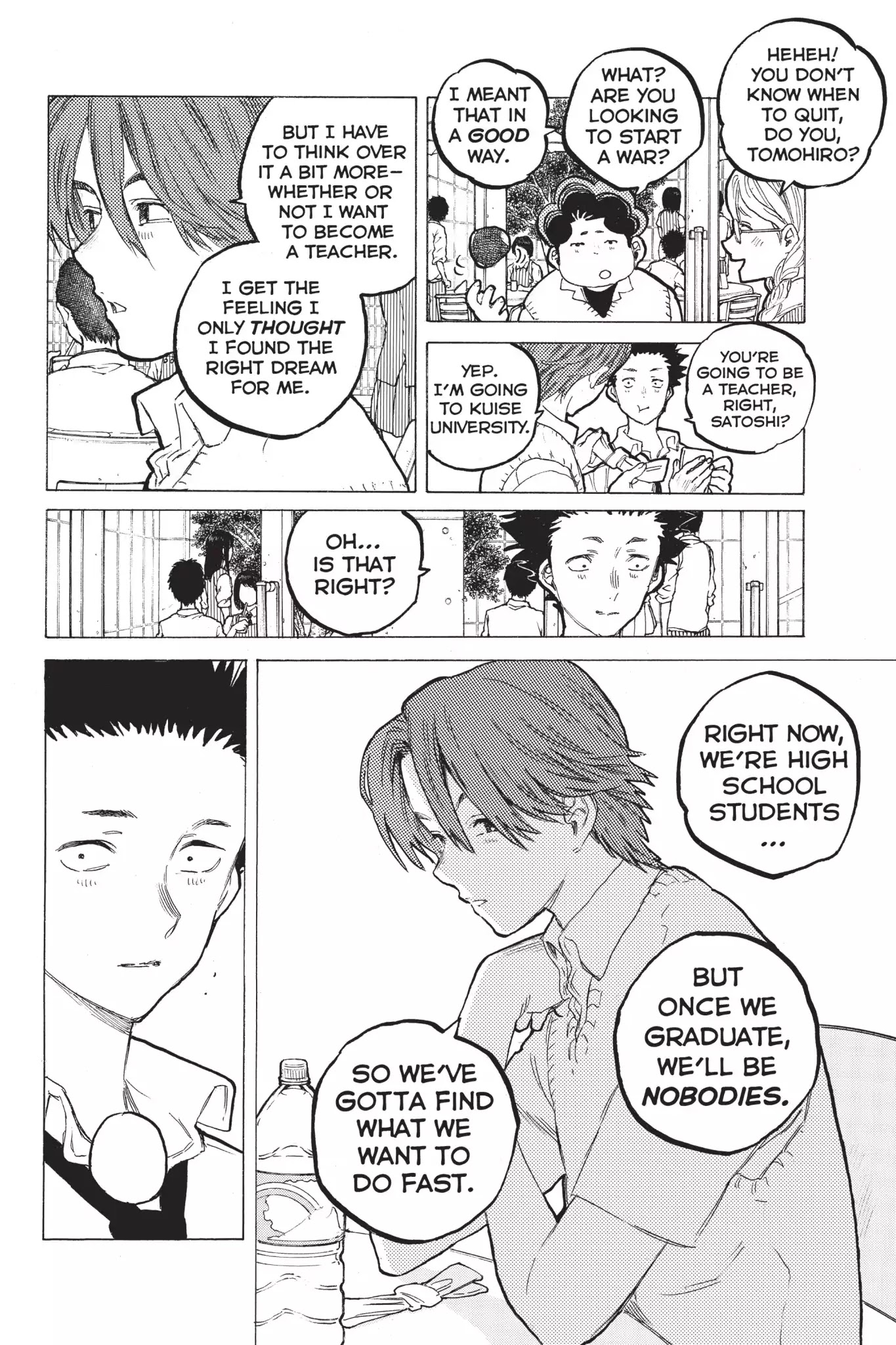 Koe no Katachi Chapter 60 page 6 - Chapter 60: Nobodies