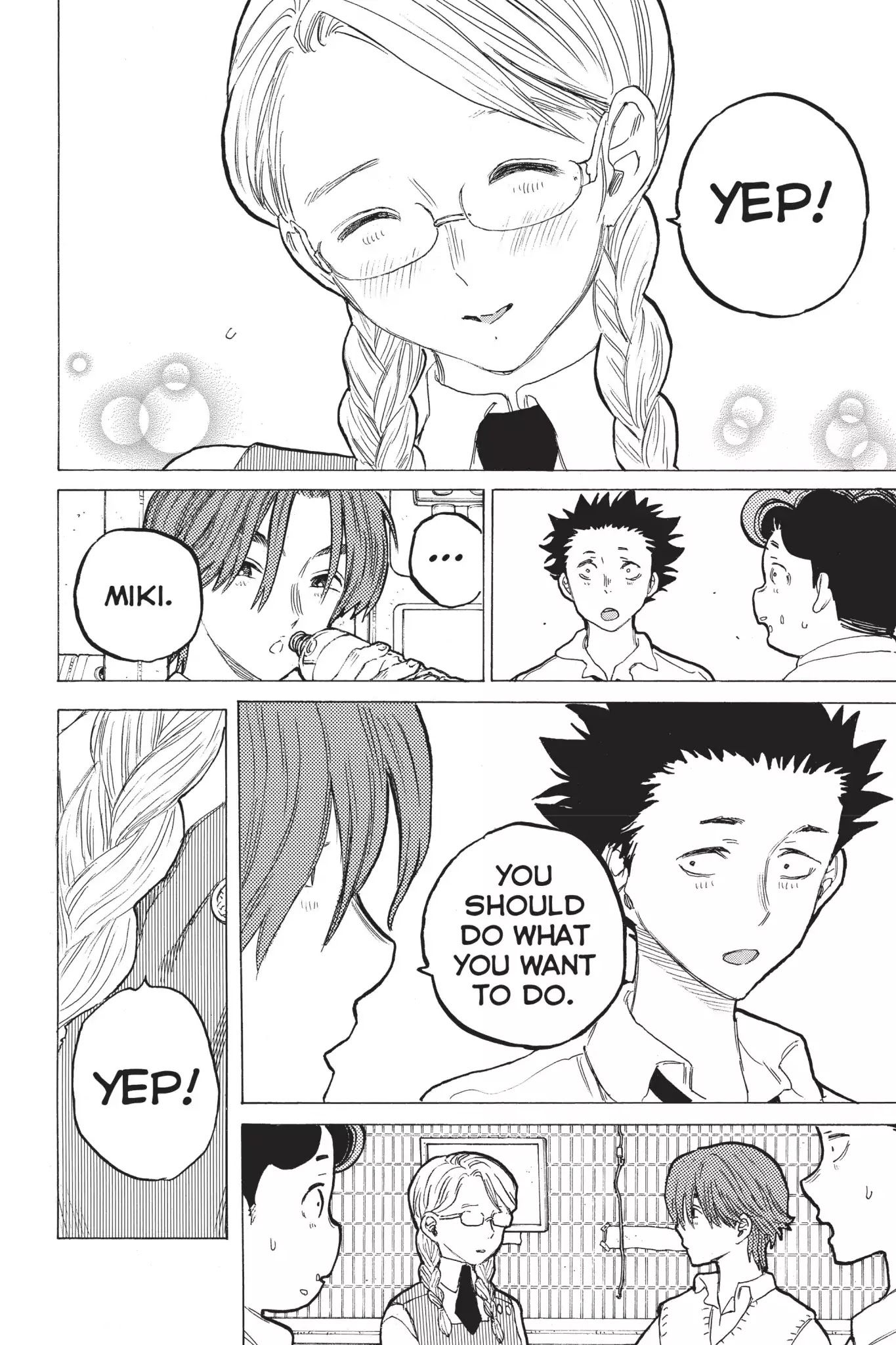 Koe no Katachi Chapter 60 page 8 - Chapter 60: Nobodies