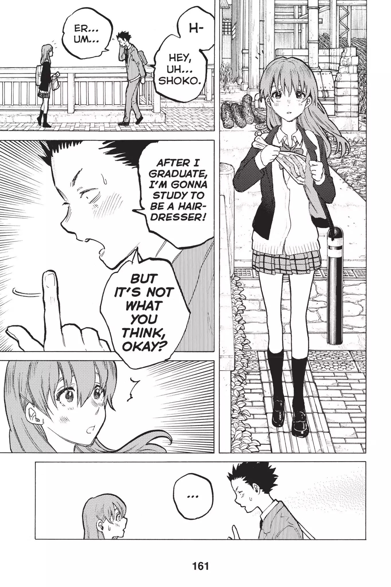 Koe no Katachi Chapter 61 page 11 - Chapter 61: Graduation