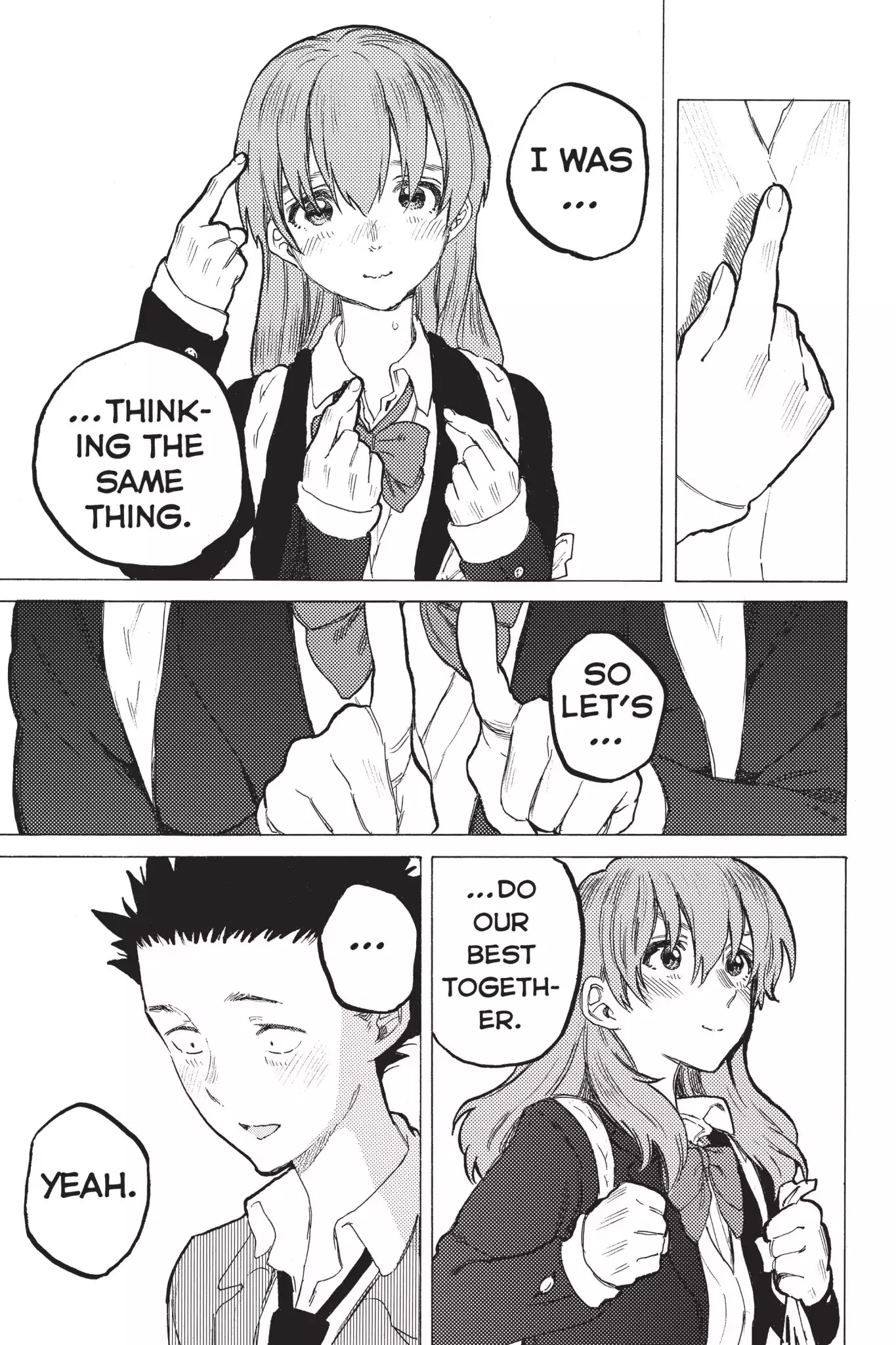 Koe no Katachi Chapter 61 page 13 - Chapter 61: Graduation
