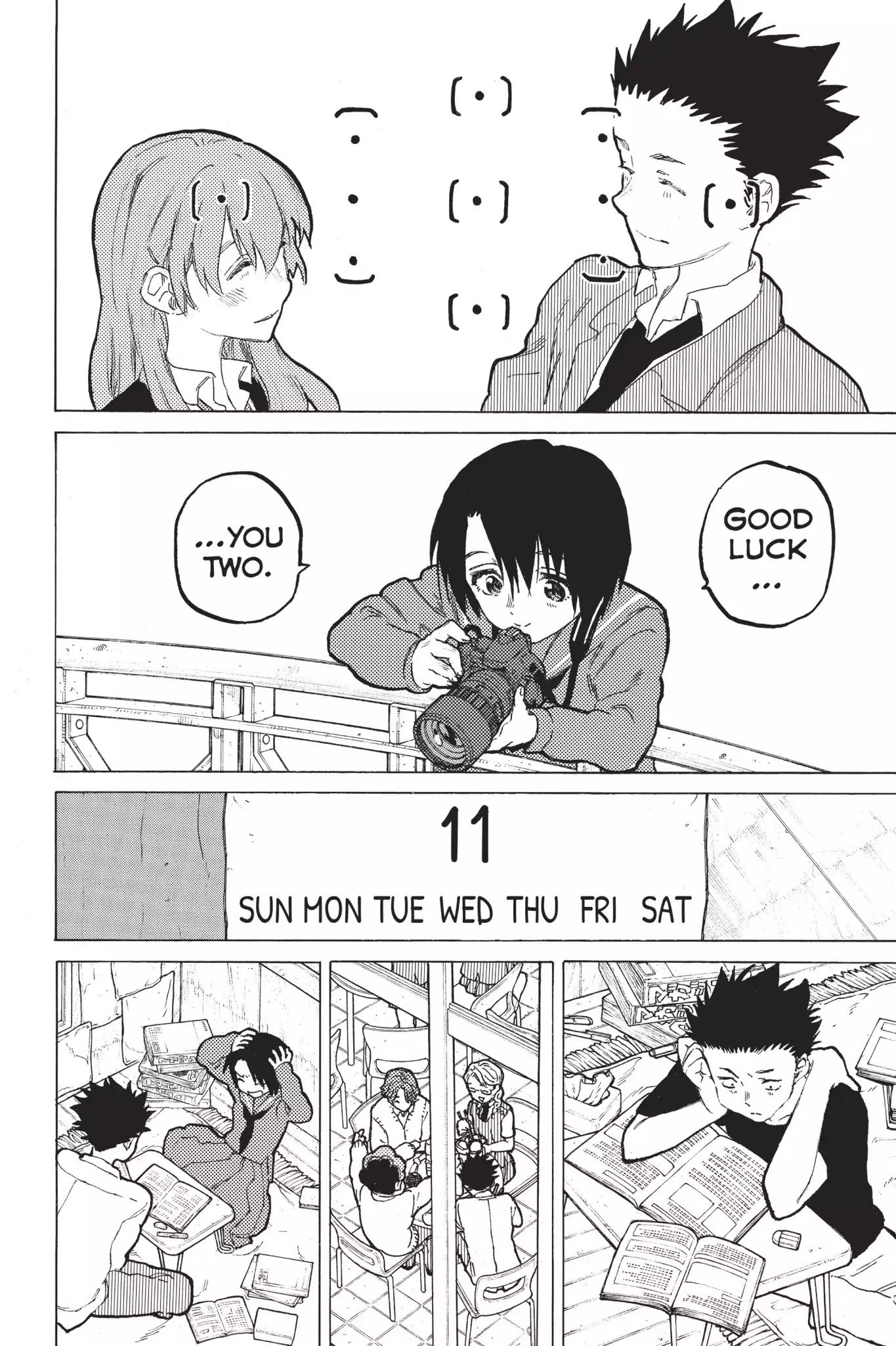 Koe no Katachi Chapter 61 page 14 - Chapter 61: Graduation