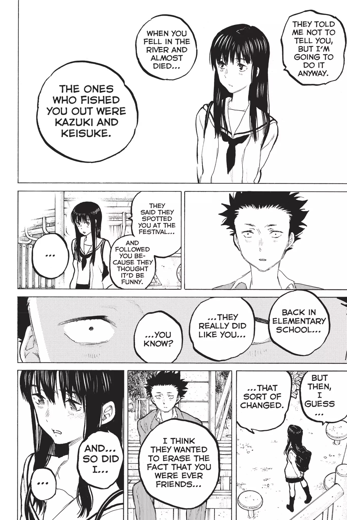 Koe no Katachi Chapter 61 page 6 - Chapter 61: Graduation