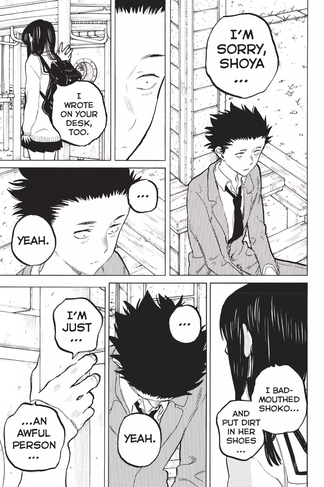 Koe no Katachi Chapter 61 page 7 - Chapter 61: Graduation