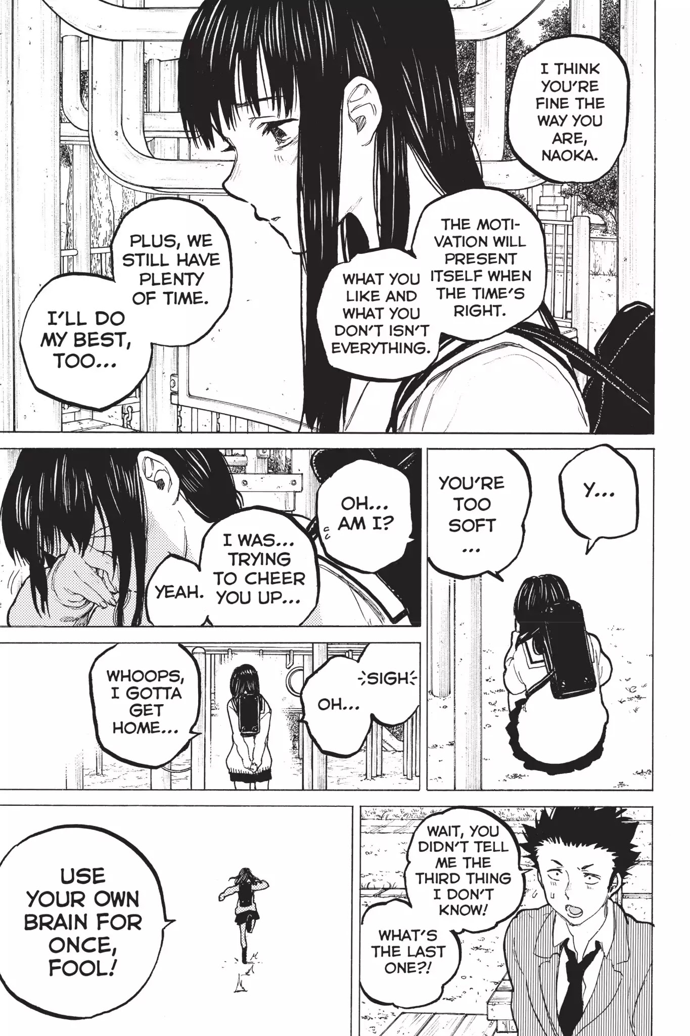 Koe no Katachi Chapter 61 page 9 - Chapter 61: Graduation