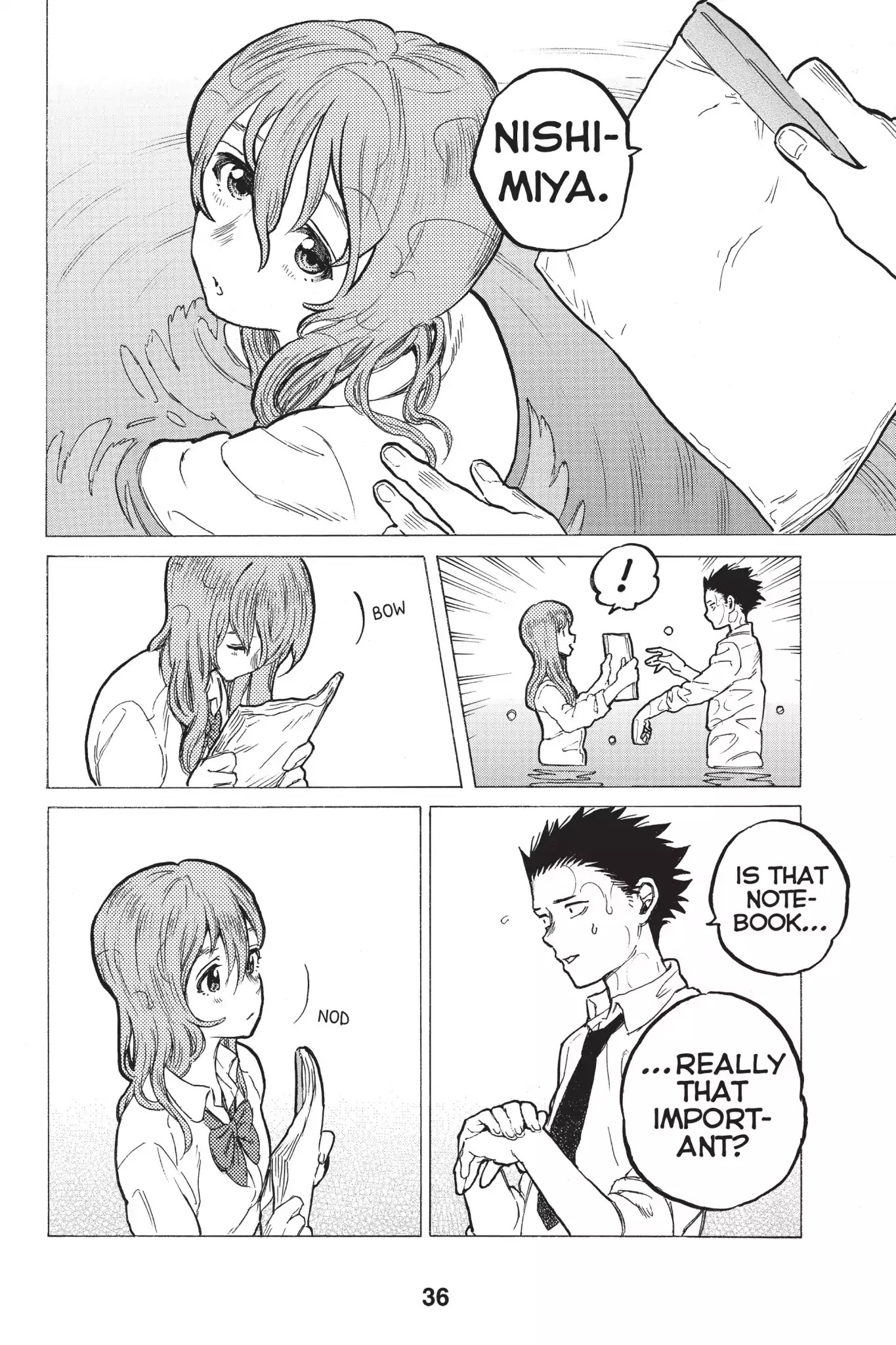Koe no Katachi Chapter 7 page 14 - Chapter 7: I Gave up Once Before