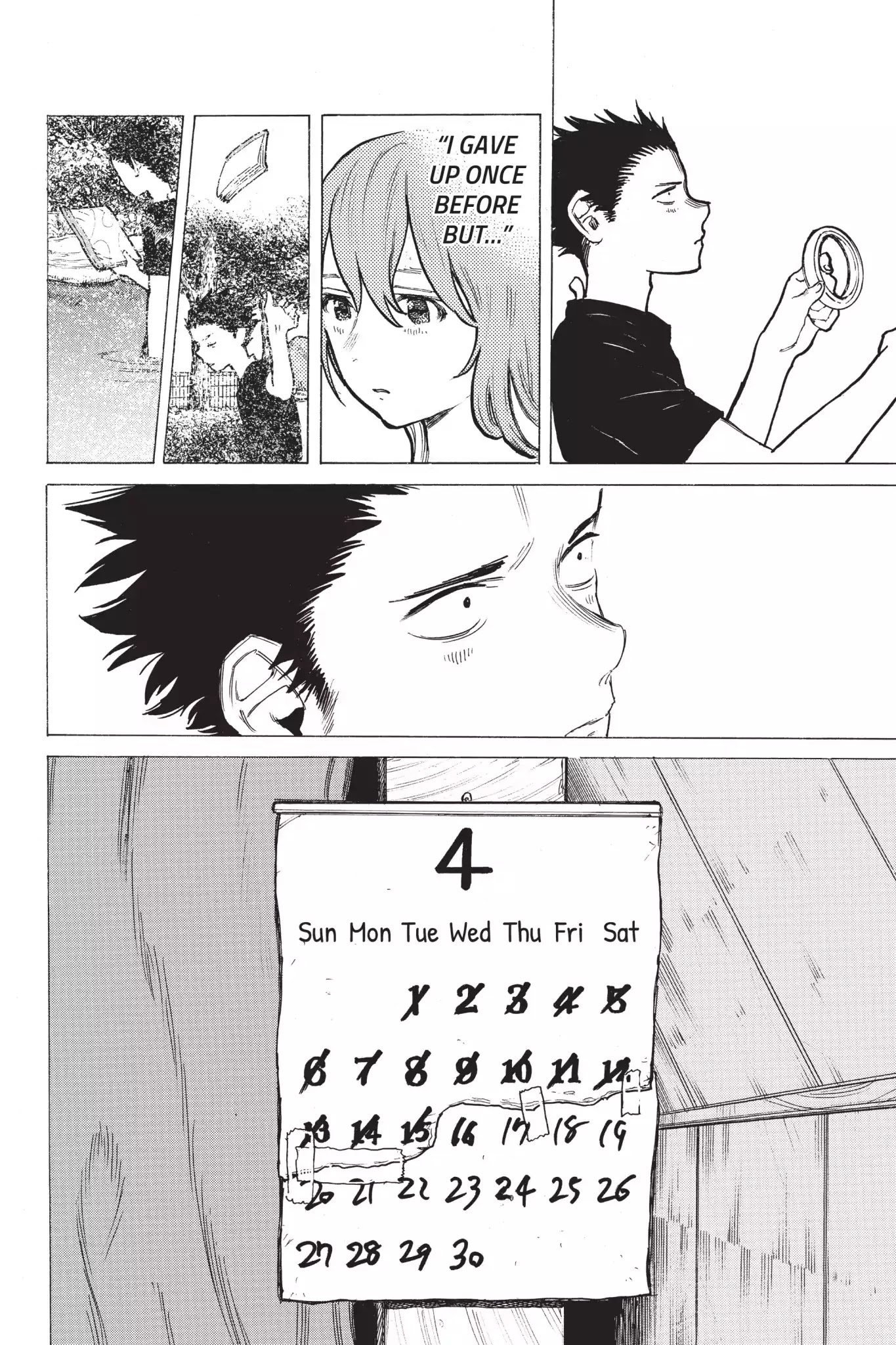 Koe no Katachi Chapter 7 page 24 - Chapter 7: I Gave up Once Before