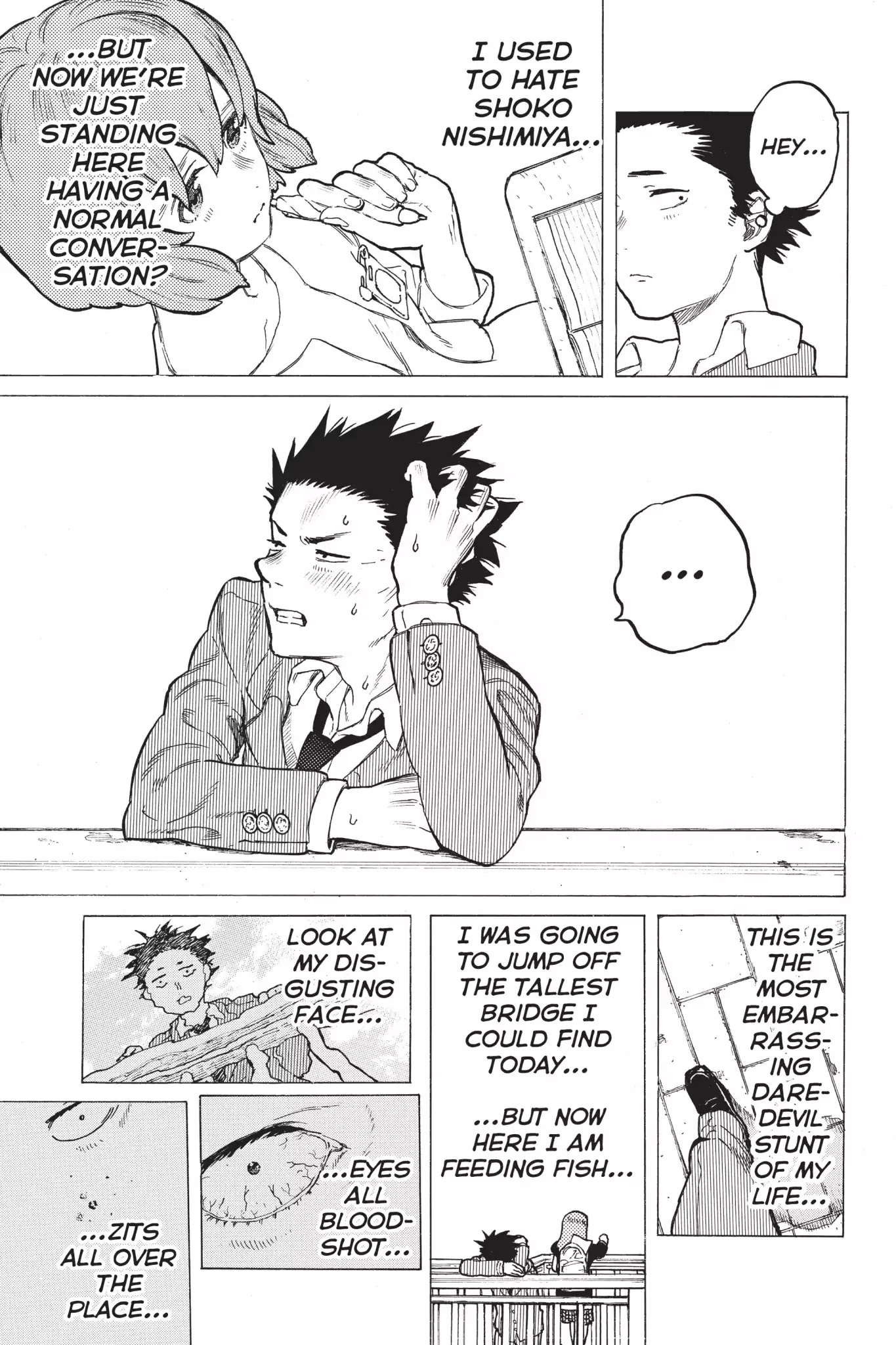 Koe no Katachi Chapter 7 page 5 - Chapter 7: I Gave up Once Before