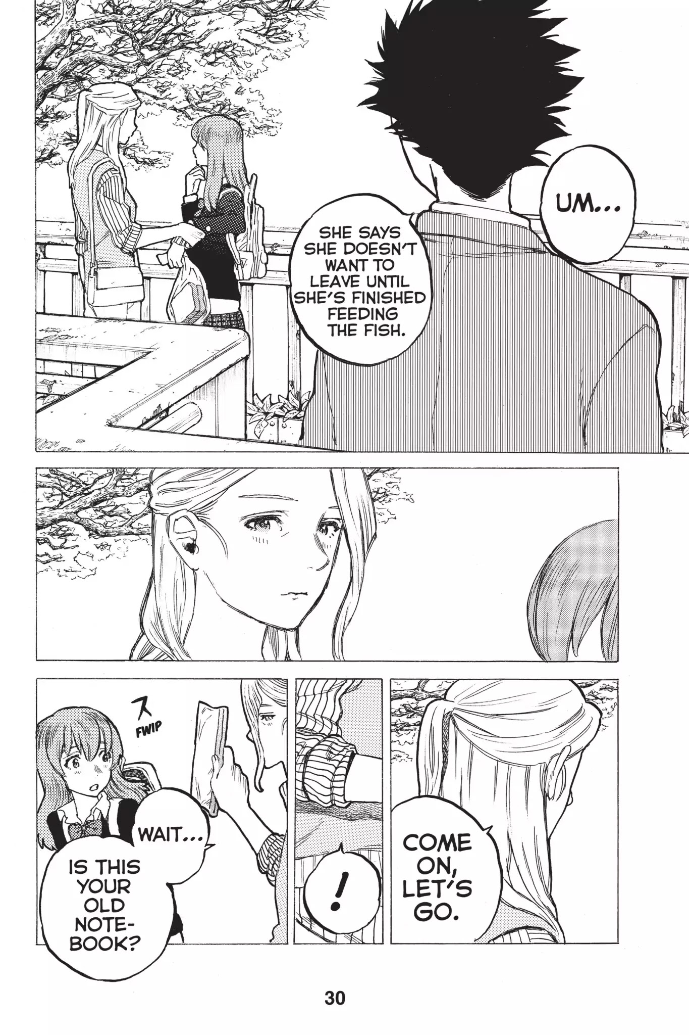 Koe no Katachi Chapter 7 page 8 - Chapter 7: I Gave up Once Before