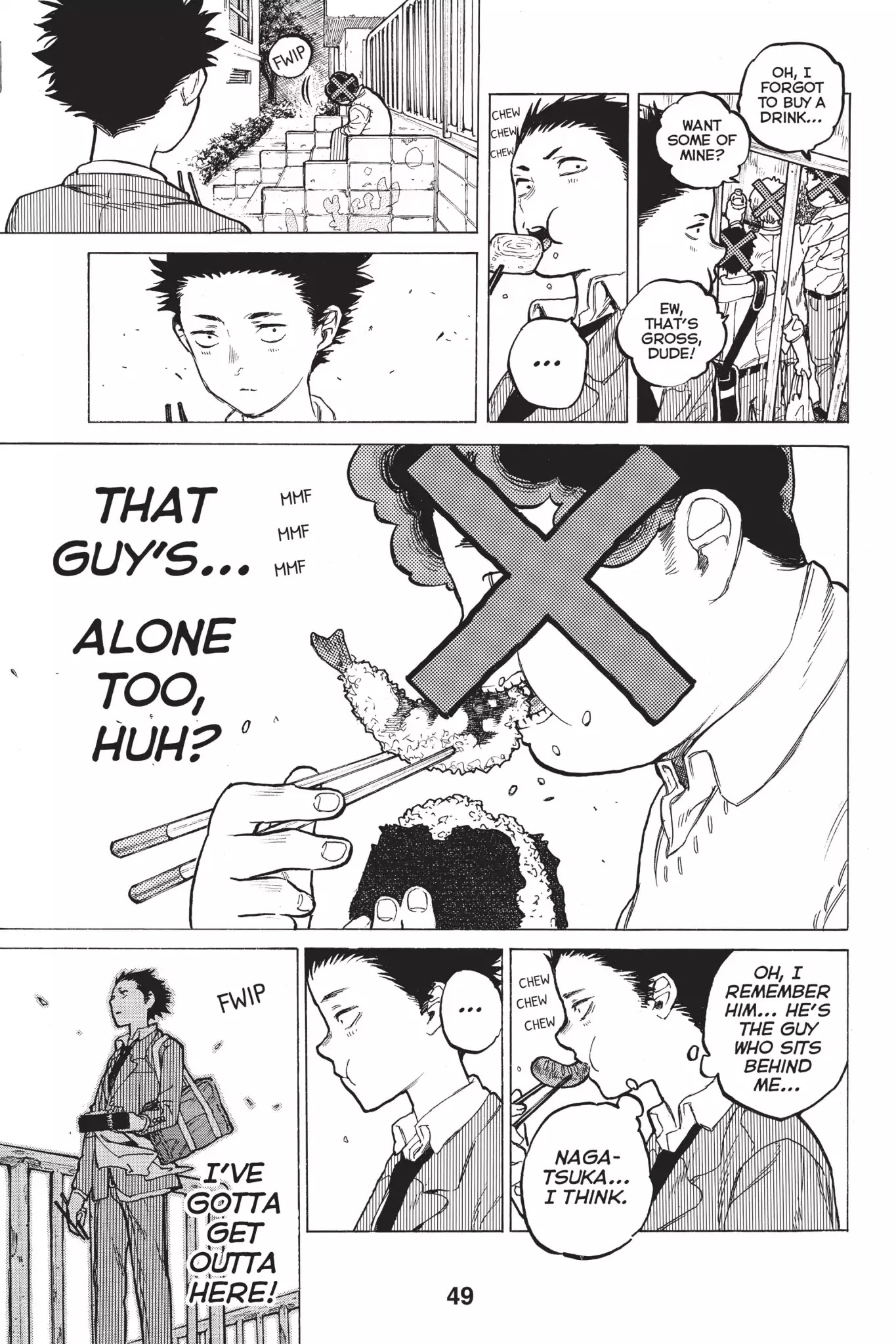 Koe no Katachi Chapter 8 page 3 - Chapter 8: "Friends?"