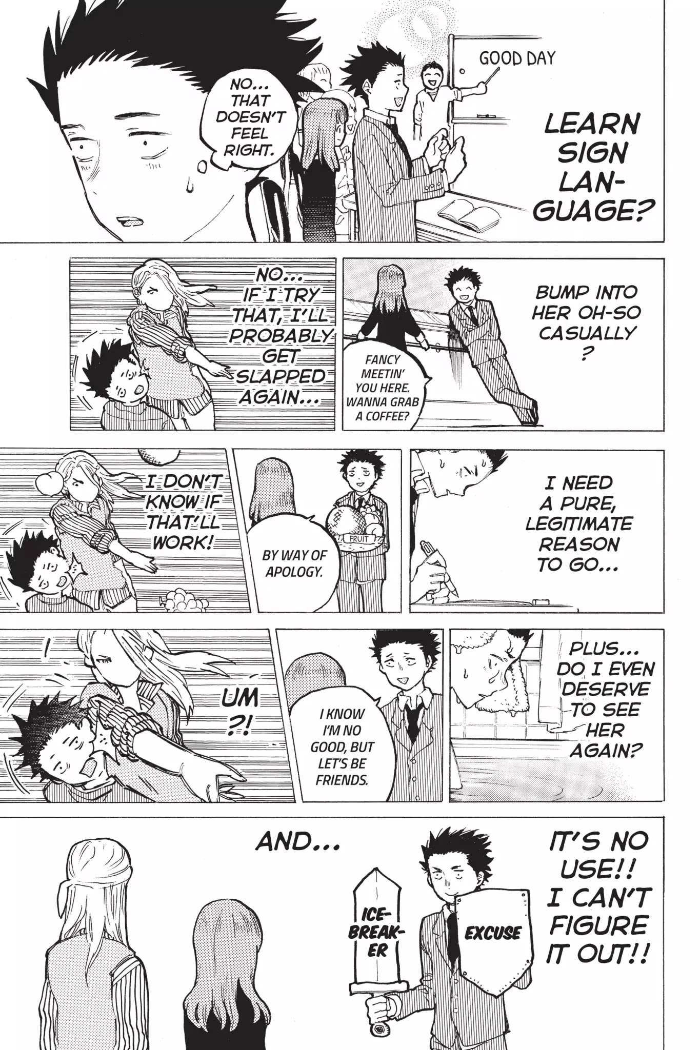 Koe no Katachi Chapter 8 page 5 - Chapter 8: "Friends?"