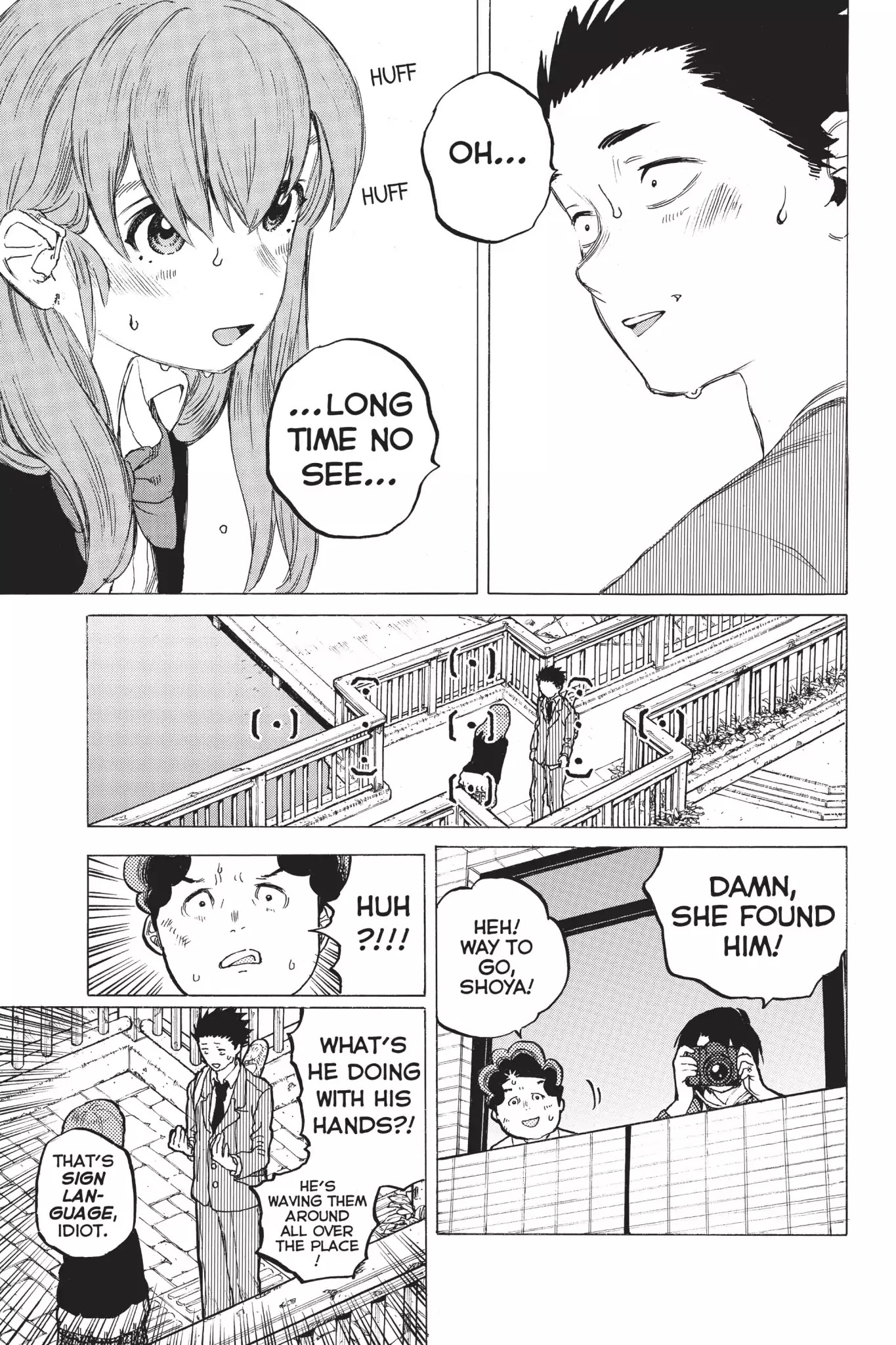 Koe no Katachi Chapter 9 page 13 - Chapter 9: The Right to be Here