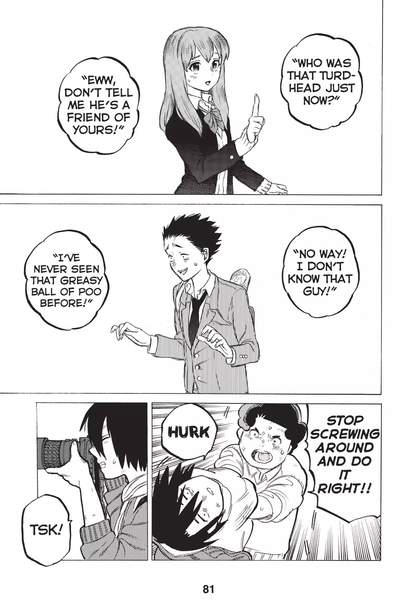 Koe no Katachi Chapter 9 page 15 - Chapter 9: The Right to be Here