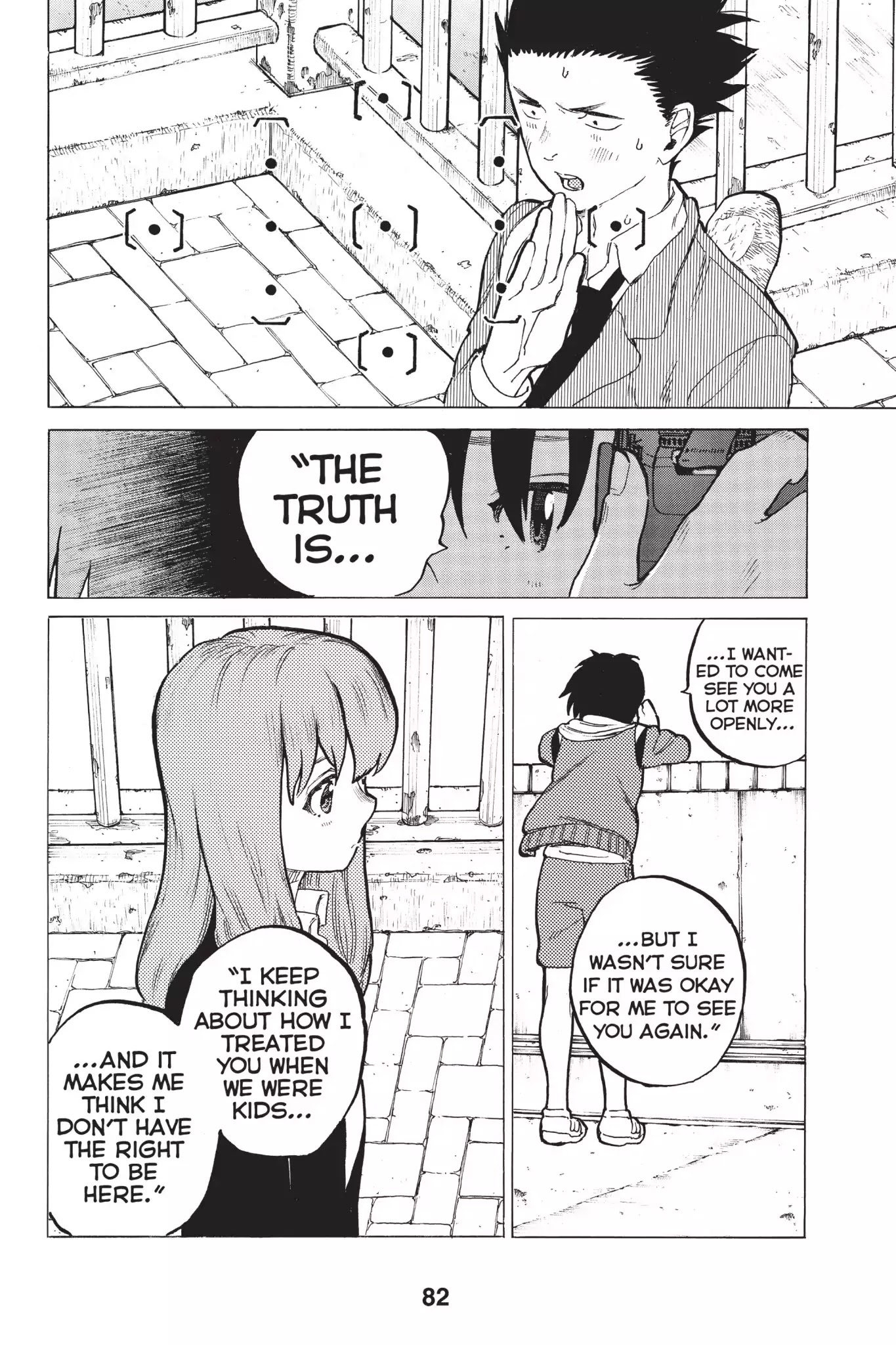 Koe no Katachi Chapter 9 page 16 - Chapter 9: The Right to be Here