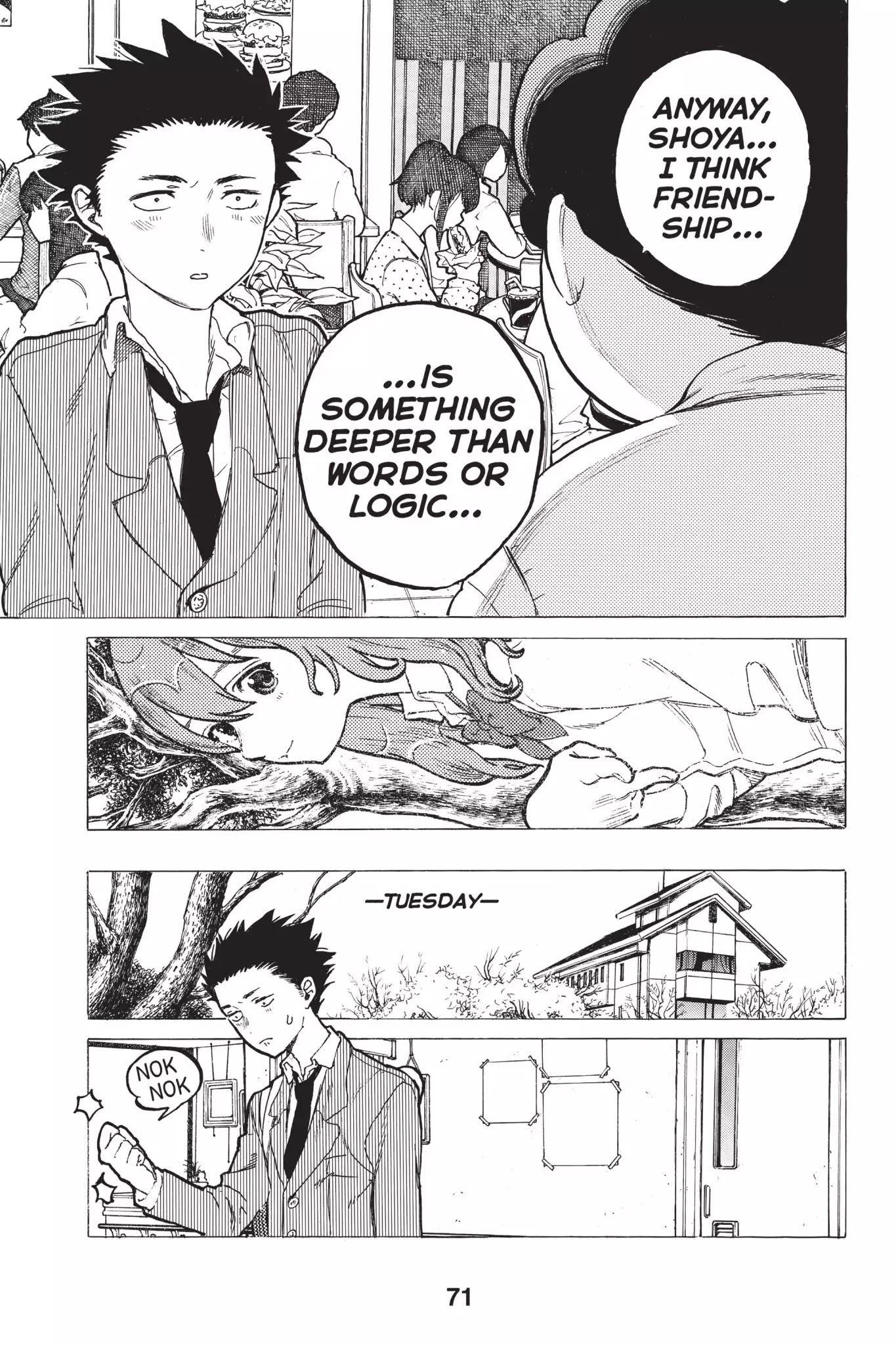 Koe no Katachi Chapter 9 page 5 - Chapter 9: The Right to be Here
