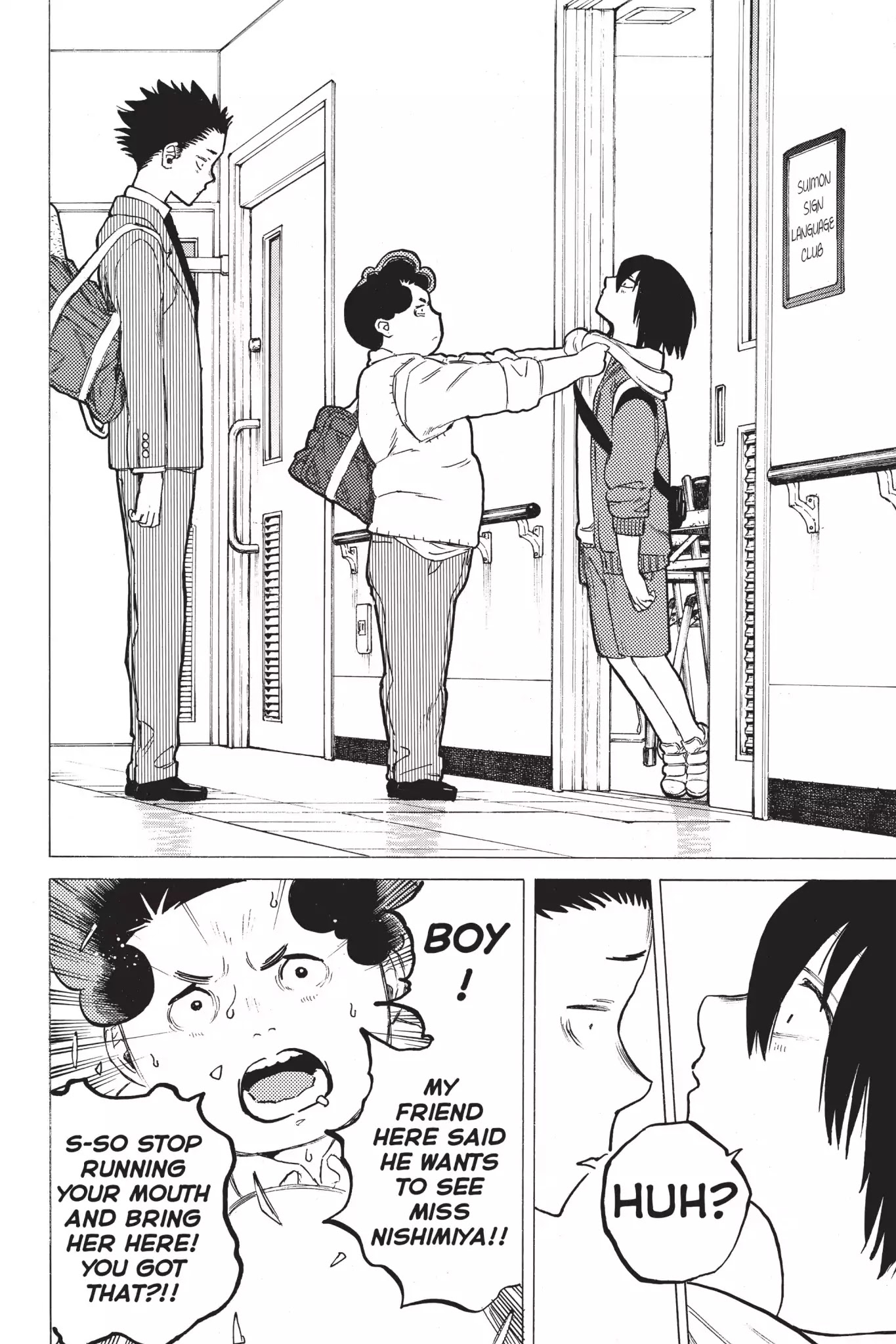 Koe no Katachi Chapter 9 page 8 - Chapter 9: The Right to be Here