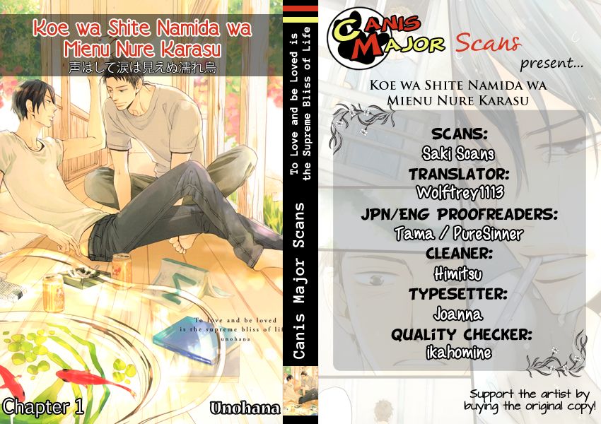 Koe wa Shite Namida wa Mienu Nure Karasu Chapter 1 page 13 - Chapter 1