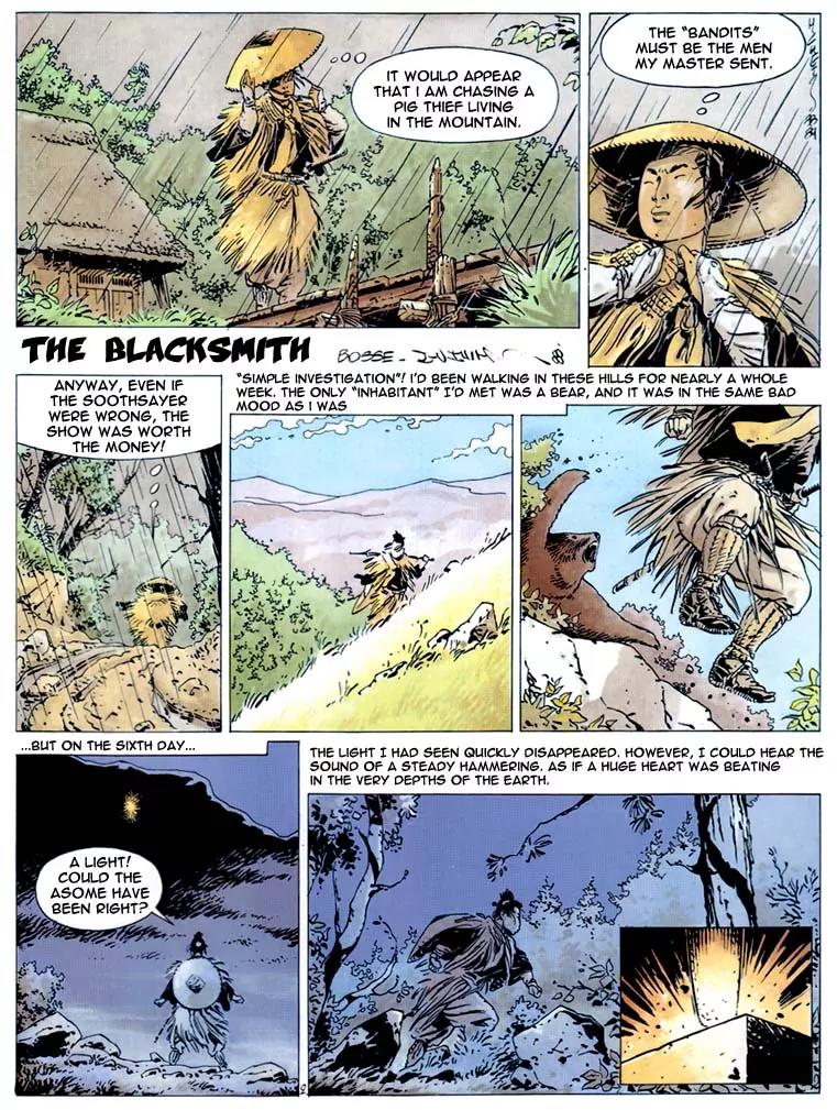 Kogaratsu Chapter 1.1-4 page 3 - Vol.1 Chapter 1.4: The Blacksmith