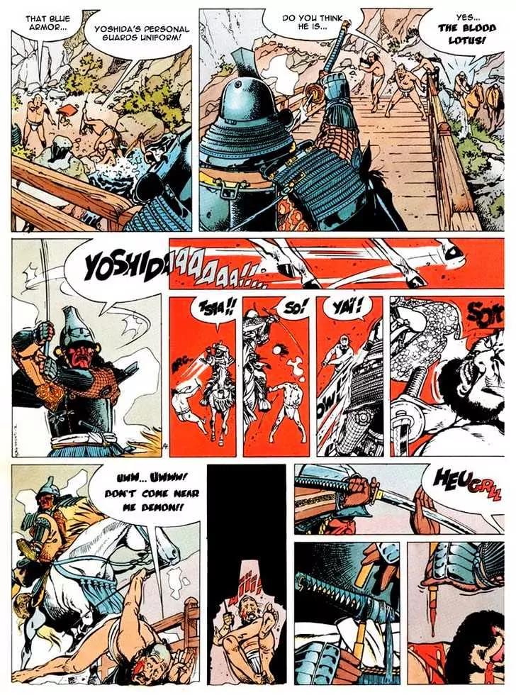 Kogaratsu Chapter 1.1-6 page 17 - Vol.1 Chapter 1.6: The Blood Lotus Banner