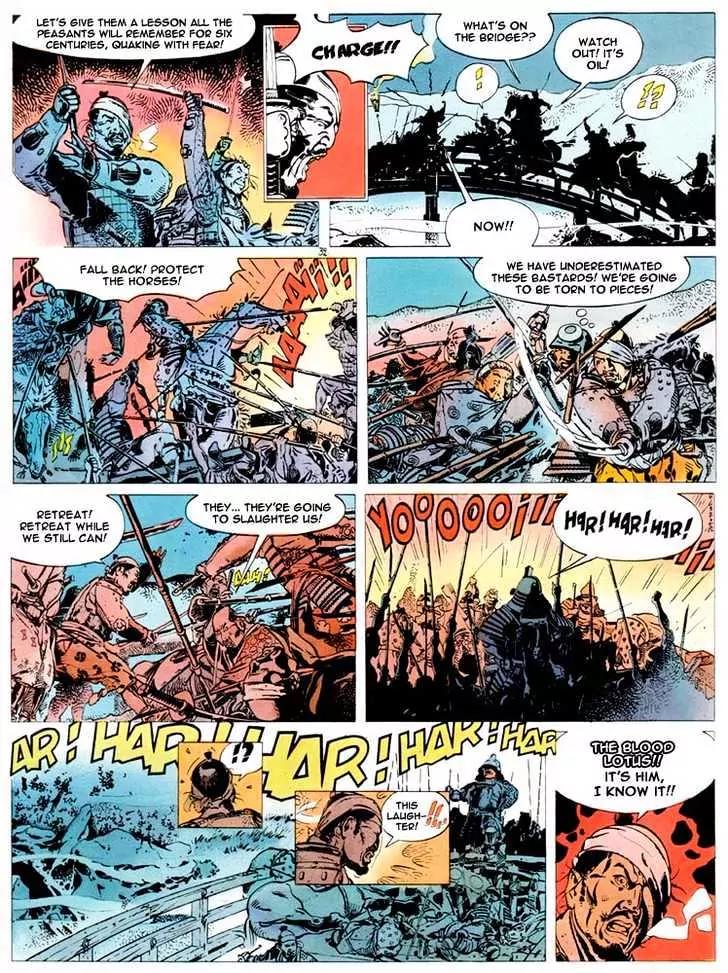 Kogaratsu Chapter 1.1-6 page 35 - Vol.1 Chapter 1.6: The Blood Lotus Banner
