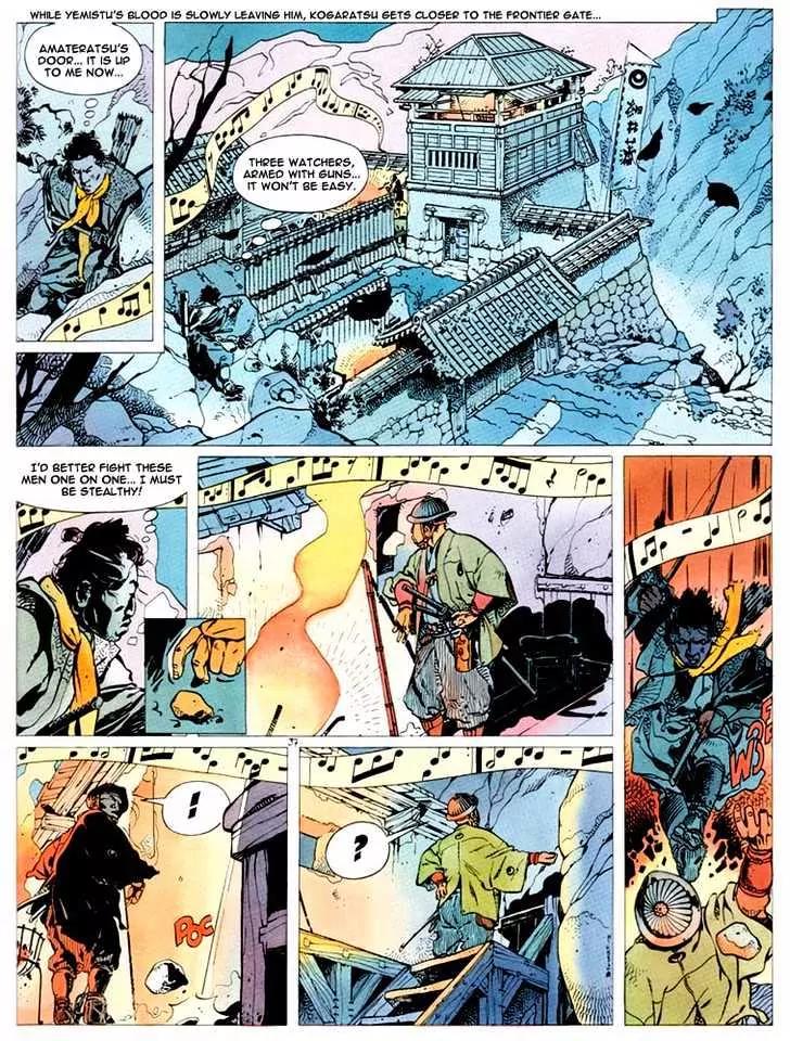 Kogaratsu Chapter 1.1-6 page 40 - Vol.1 Chapter 1.6: The Blood Lotus Banner