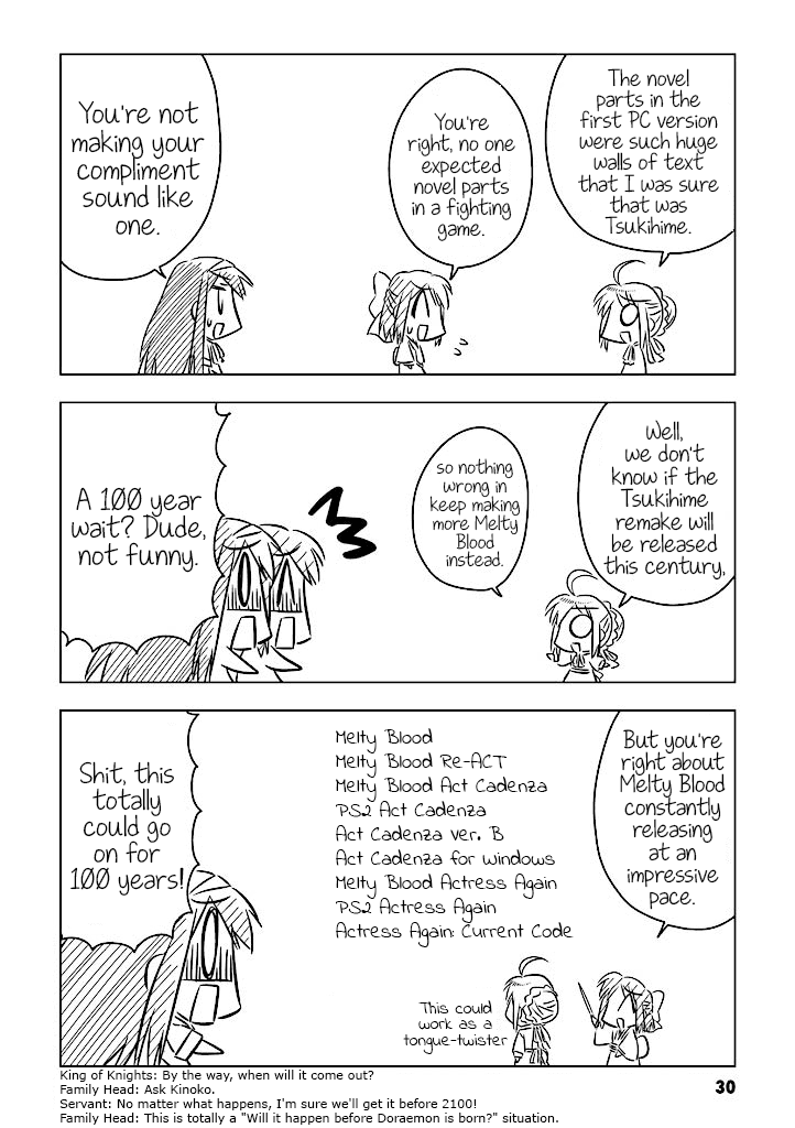 Koha-Ace Chapter 3 page 4 - Chapter 3: Year 2002: Melty☆Blood