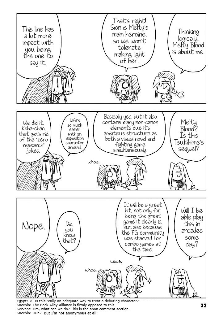 Koha-Ace Chapter 3 page 6 - Chapter 3: Year 2002: Melty☆Blood