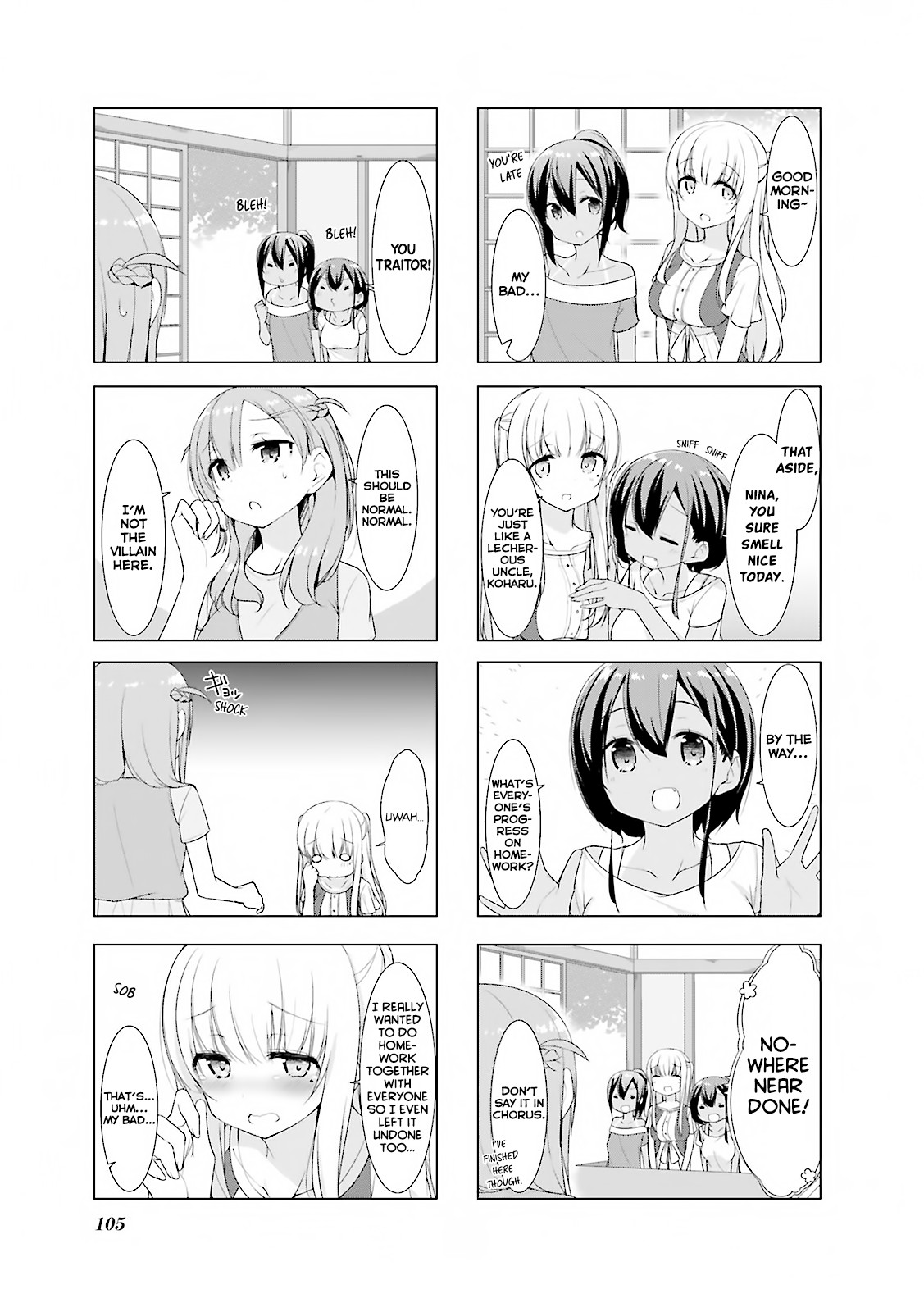 Koharu Biyori (Nekoume) Chapter 12 page 4 - Chapter 12