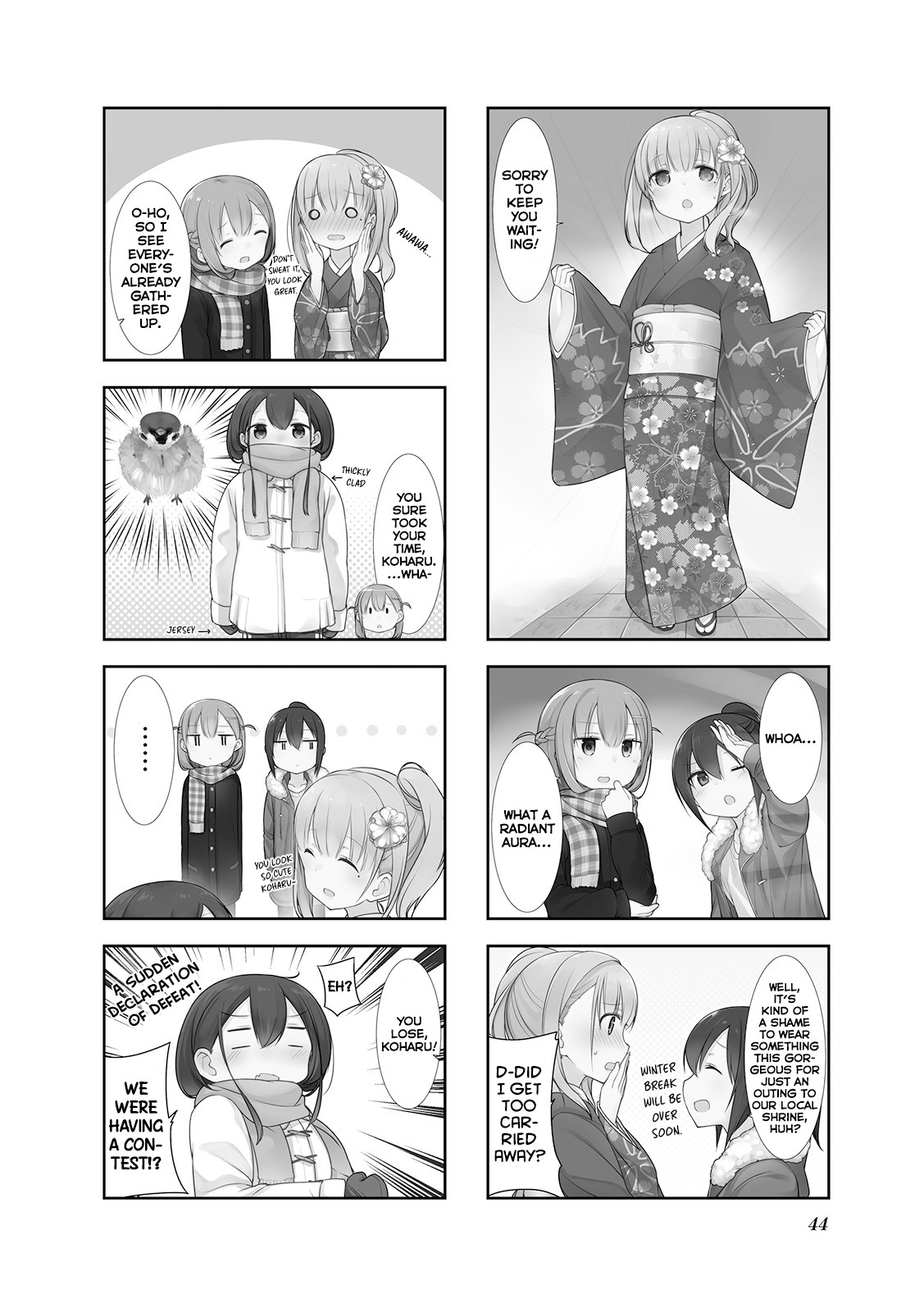 Koharu Biyori (Nekoume) Chapter 5 page 3 - Chapter 5
