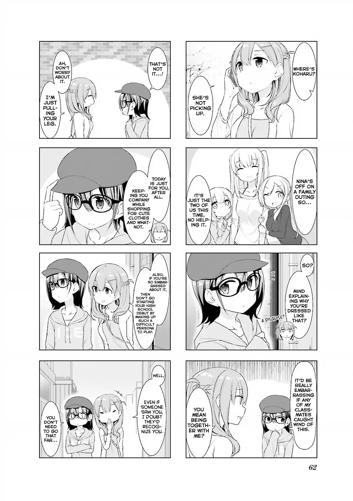 Koharu Biyori (Nekoume) Chapter 7 page 3 - Chapter 7