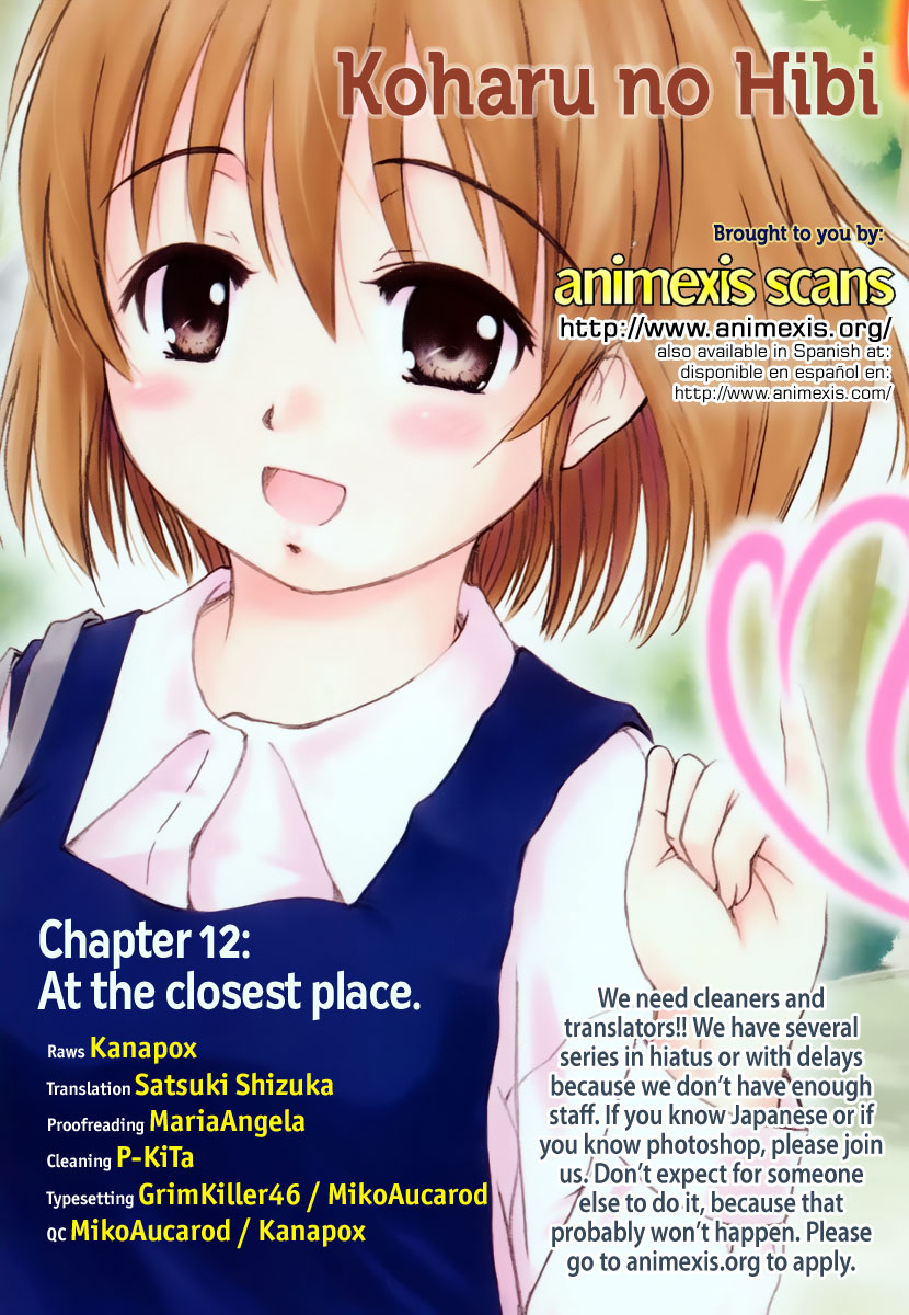 Koharu no Hibi Chapter 12 page 1 - Chapter 12
