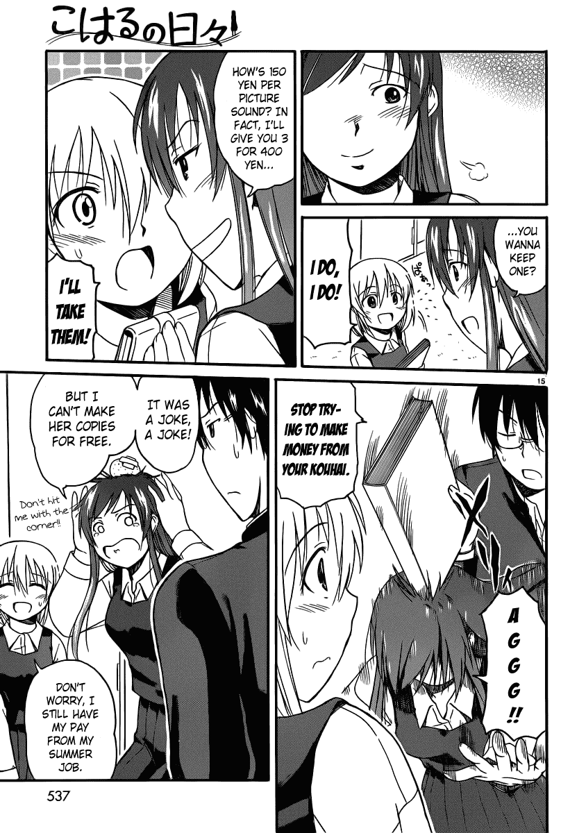 Koharu no Hibi Chapter 13 page 17 - Chapter 13