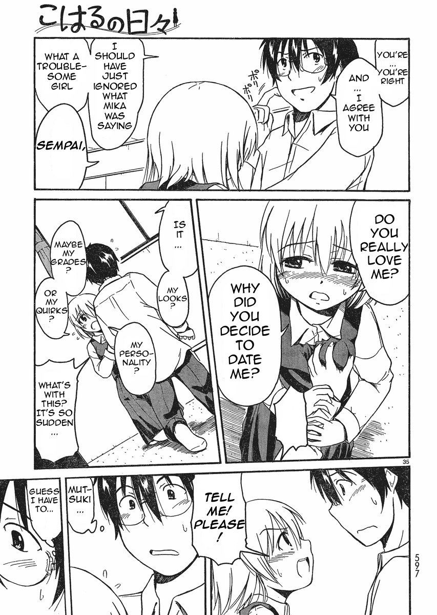 Koharu no Hibi Chapter 15 page 35 - Chapter 15