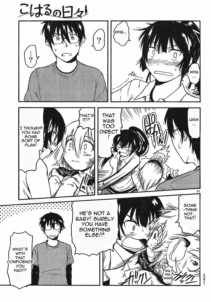 Koharu no Hibi Chapter 18 page 21 - Chapter 18