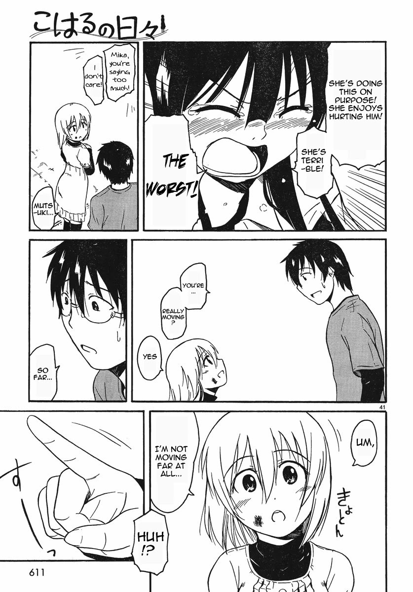 Koharu no Hibi Chapter 18 page 40 - Chapter 18