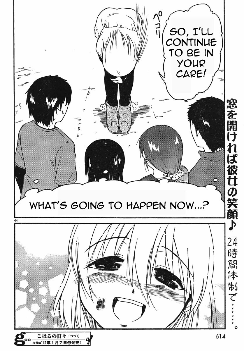 Koharu no Hibi Chapter 18 page 43 - Chapter 18