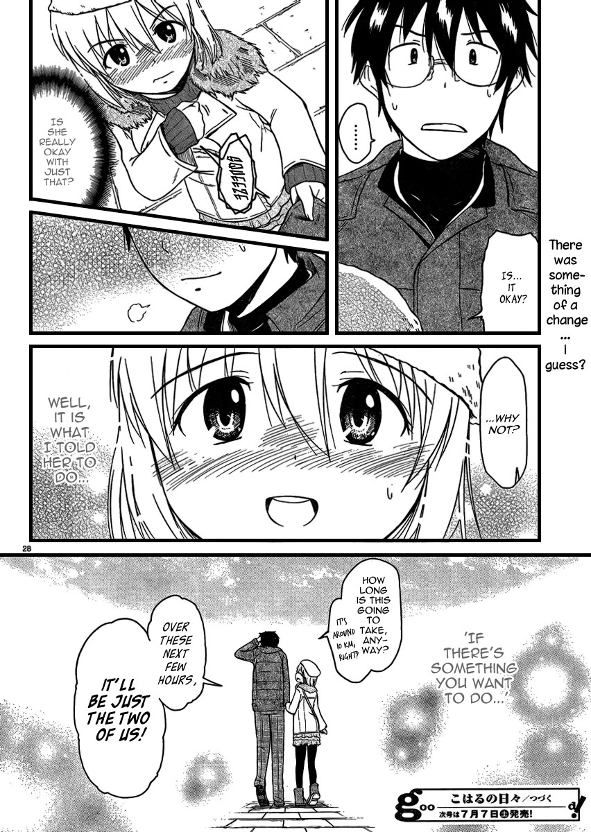 Koharu no Hibi Chapter 21 page 28 - Chapter 21