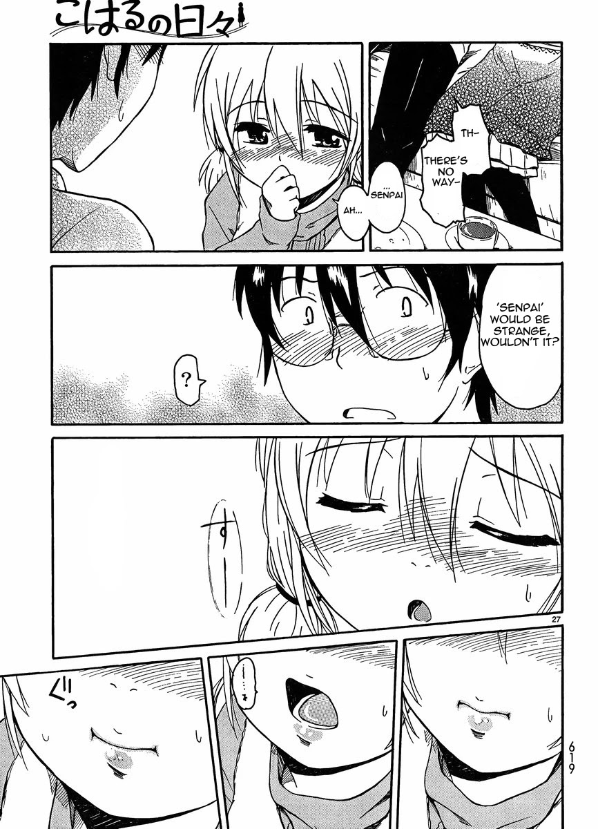 Koharu no Hibi Chapter 22 page 27 - Chapter 22