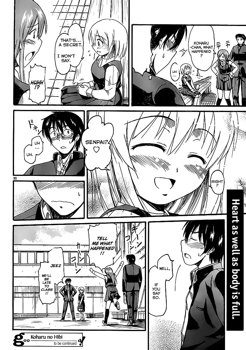 Koharu no Hibi Chapter 4 page 30 - Chapter 4