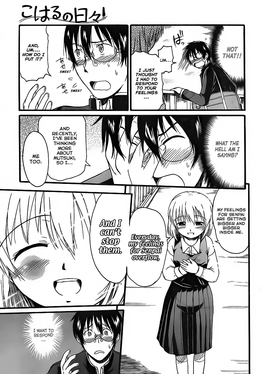 Koharu no Hibi Chapter 6 page 34 - Chapter 6: Yes!