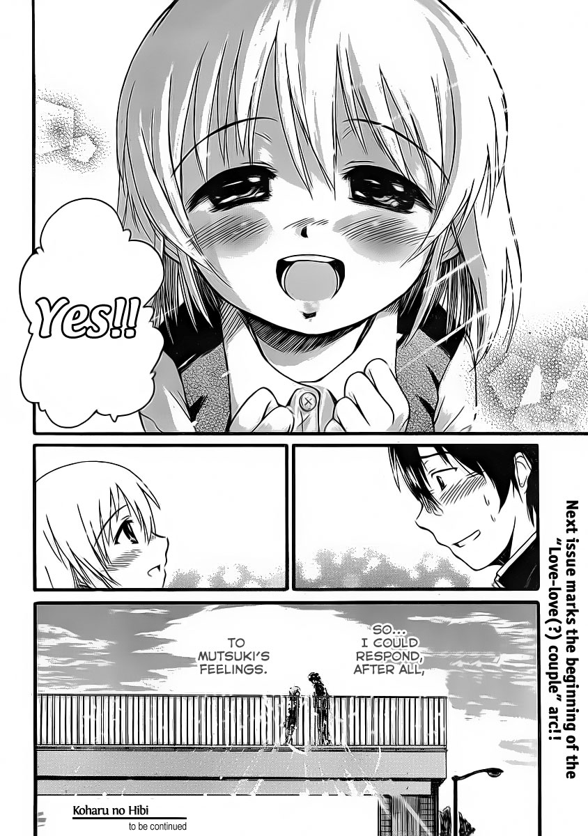 Koharu no Hibi Chapter 6 page 36 - Chapter 6: Yes!