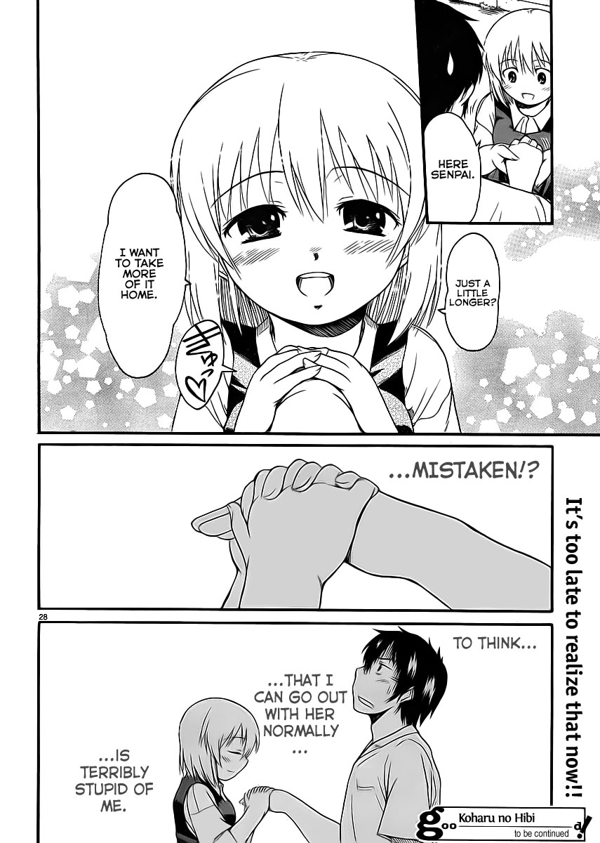 Koharu no Hibi Chapter 7 page 28 - Chapter 7