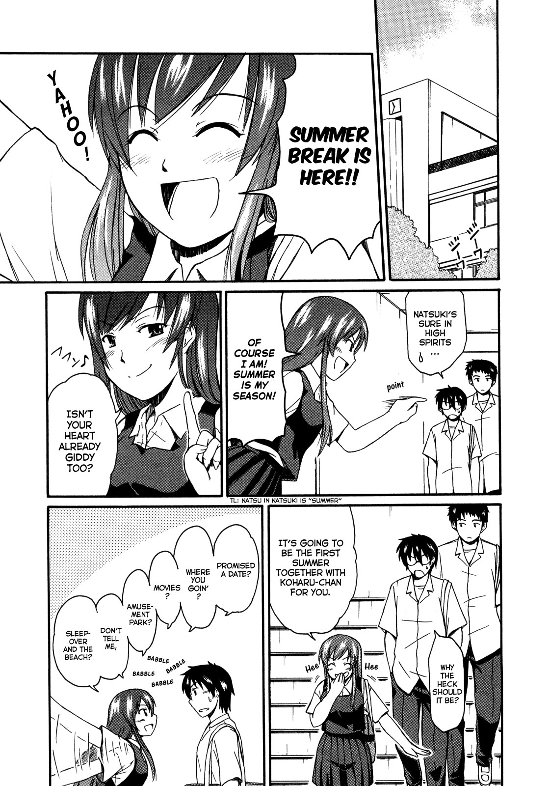 Koharu no Hibi Chapter 9 page 11 - Chapter 9