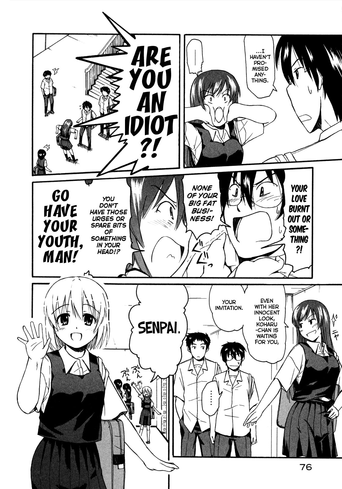 Koharu no Hibi Chapter 9 page 12 - Chapter 9