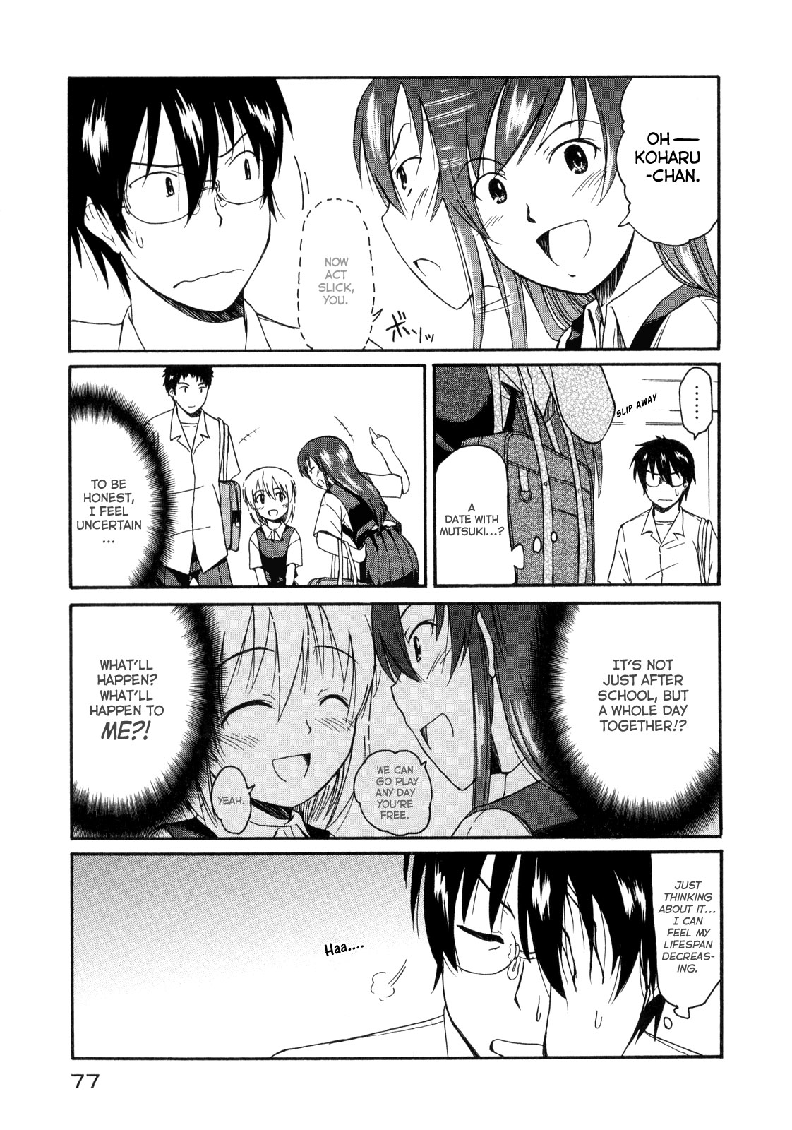 Koharu no Hibi Chapter 9 page 13 - Chapter 9