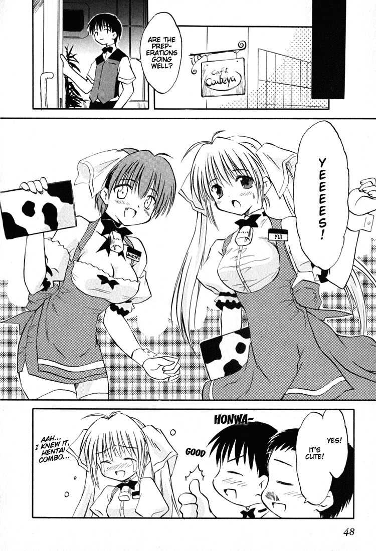 Koharubiyori Chapter 3 page 14 - Chapter 3: Shopgirl is a uniform girl
